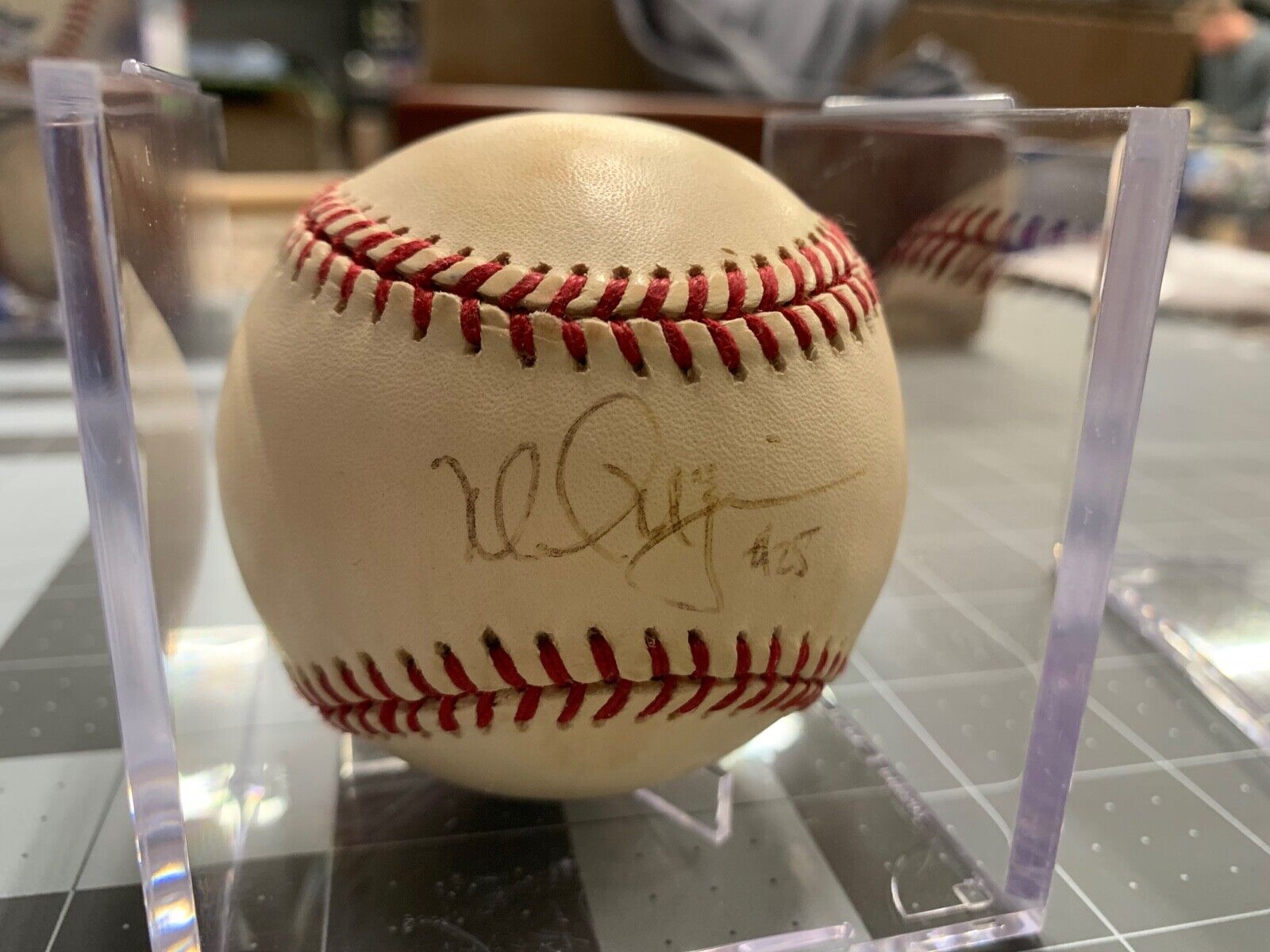 Mark McGwire Autographed Rawlings Gene Budig Baseball PSA Certified AI63891