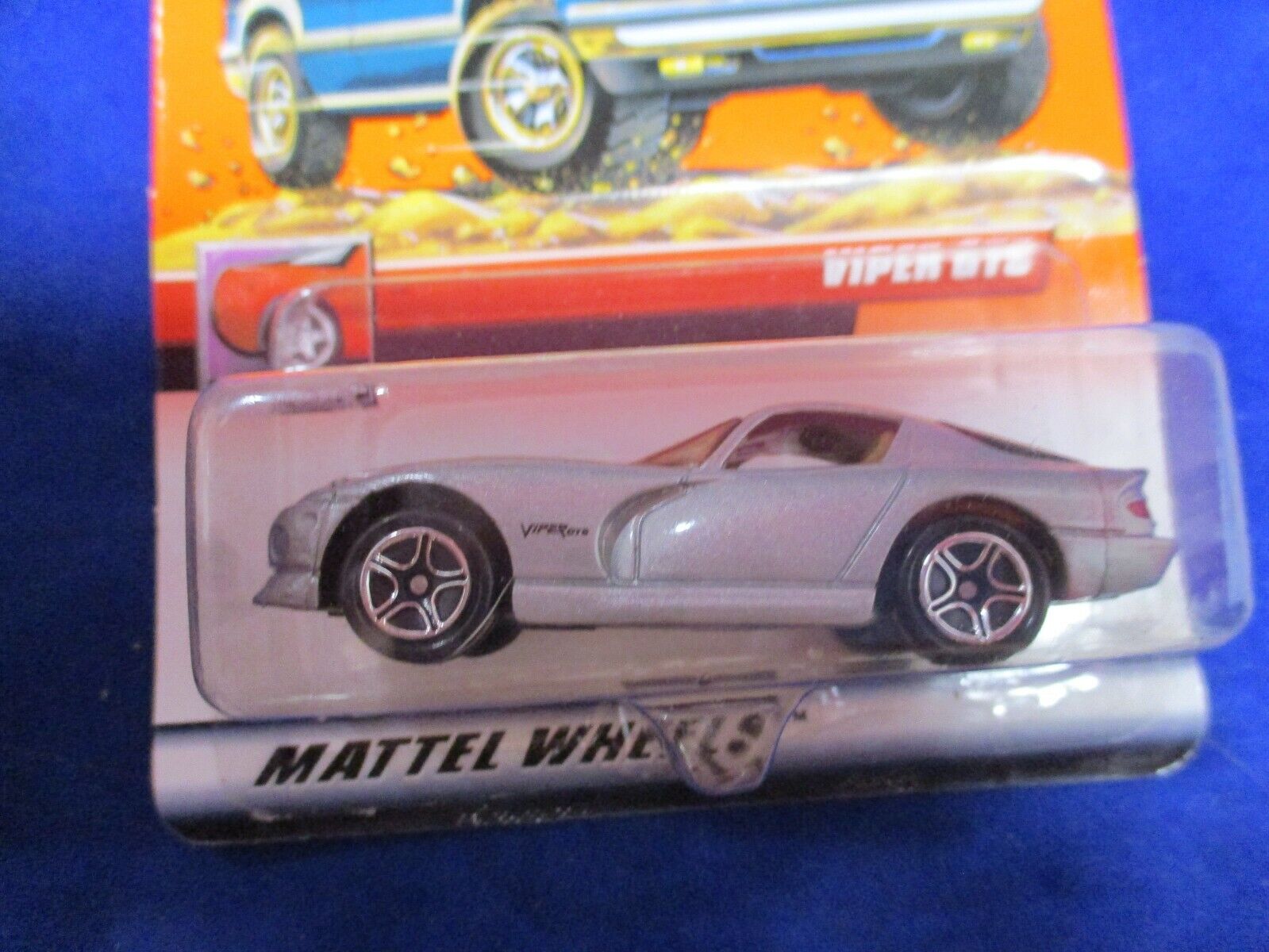 Matchbox Mattel Wheels Viper GTS Great Drivers 19/100 Silver