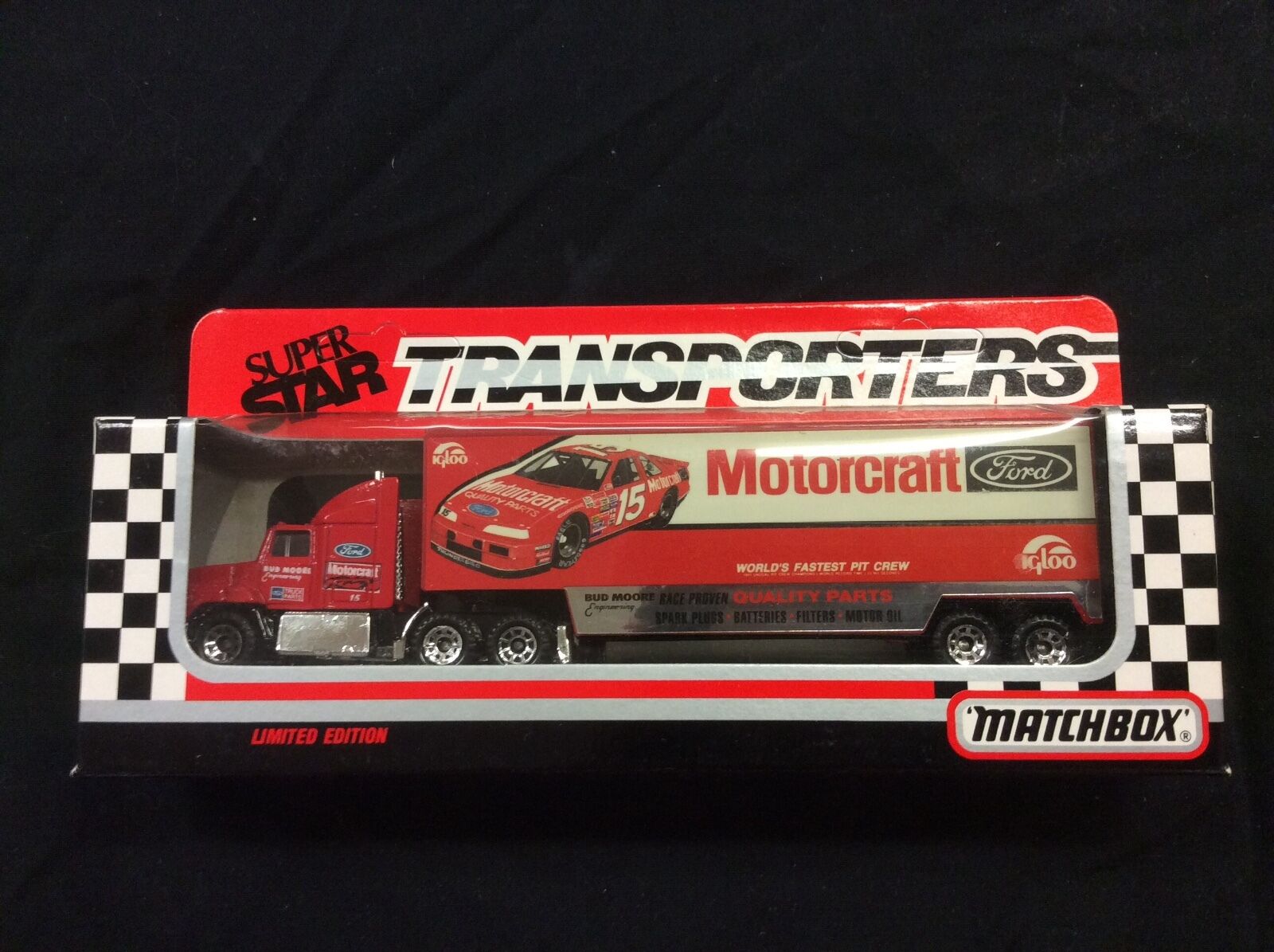 Matchbox Superstar Transporters Motorcraft Morgan Shepard