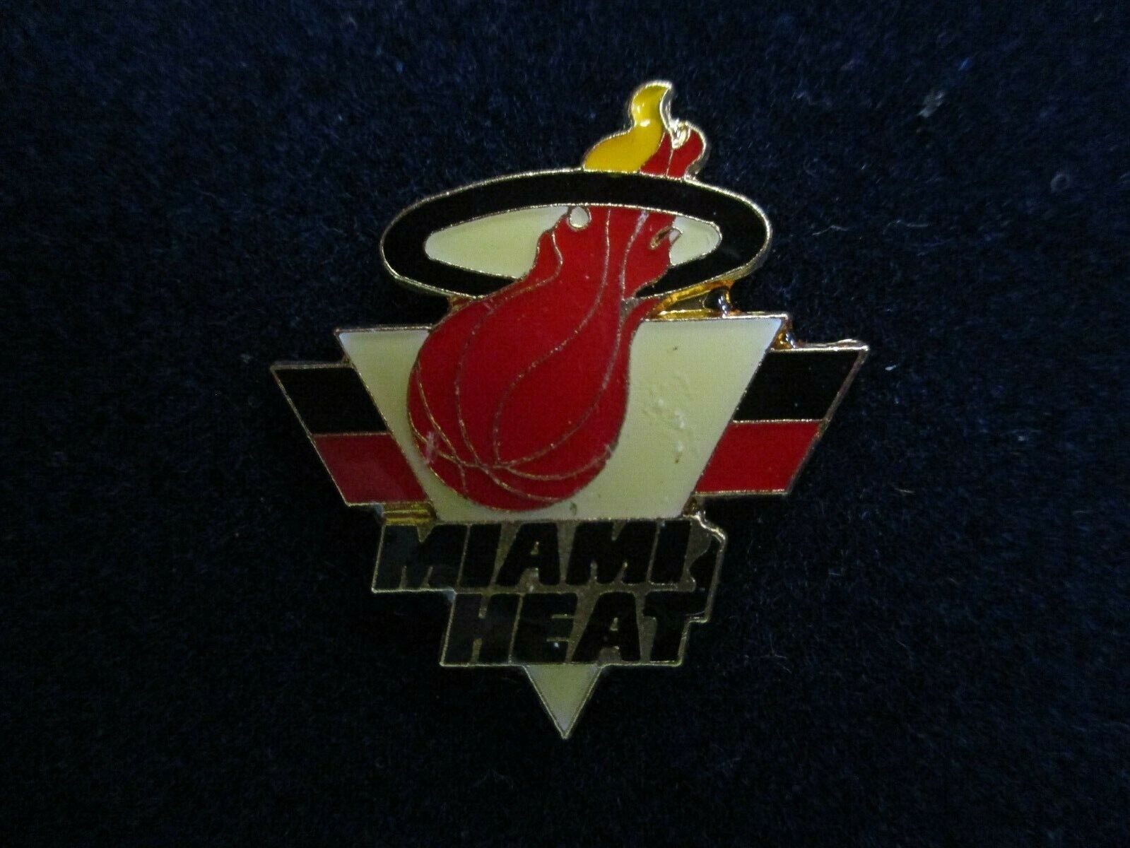 Miami Heat Logo NBA Pin Team Collector Pins Peter David