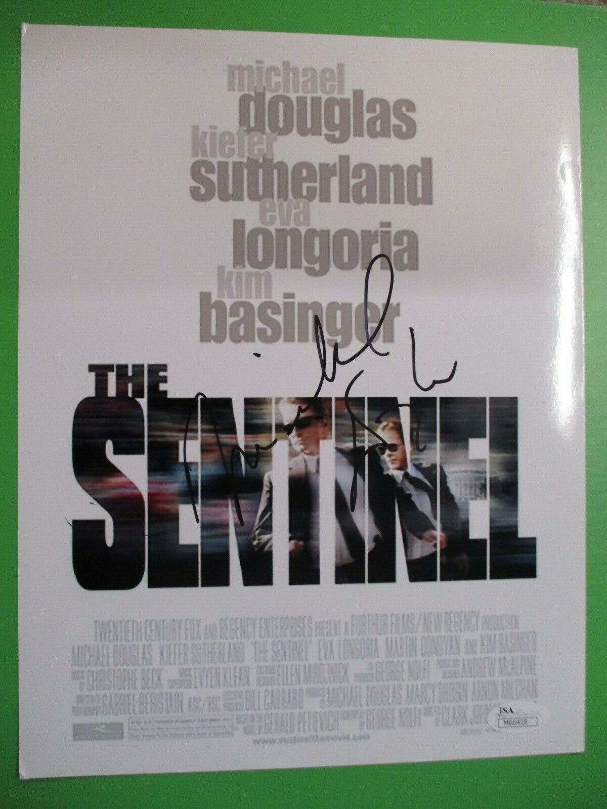 Michael Douglas The Sentinel Secret Service Autographed 8.5x11  Photo B JSA
