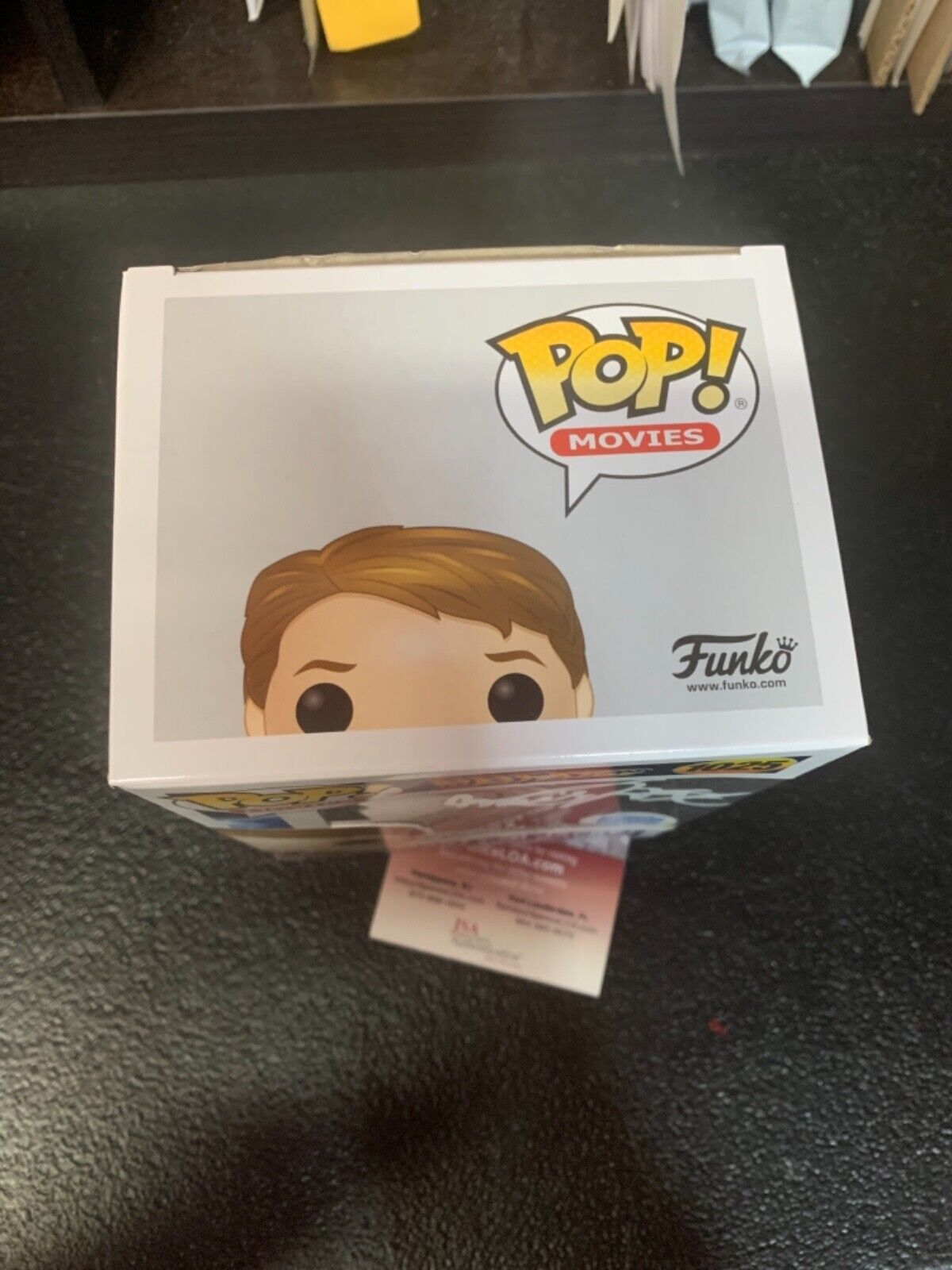 Michael J Fox “Marty In Jacket” Funko Pop Autographed JSA Back to the Future
