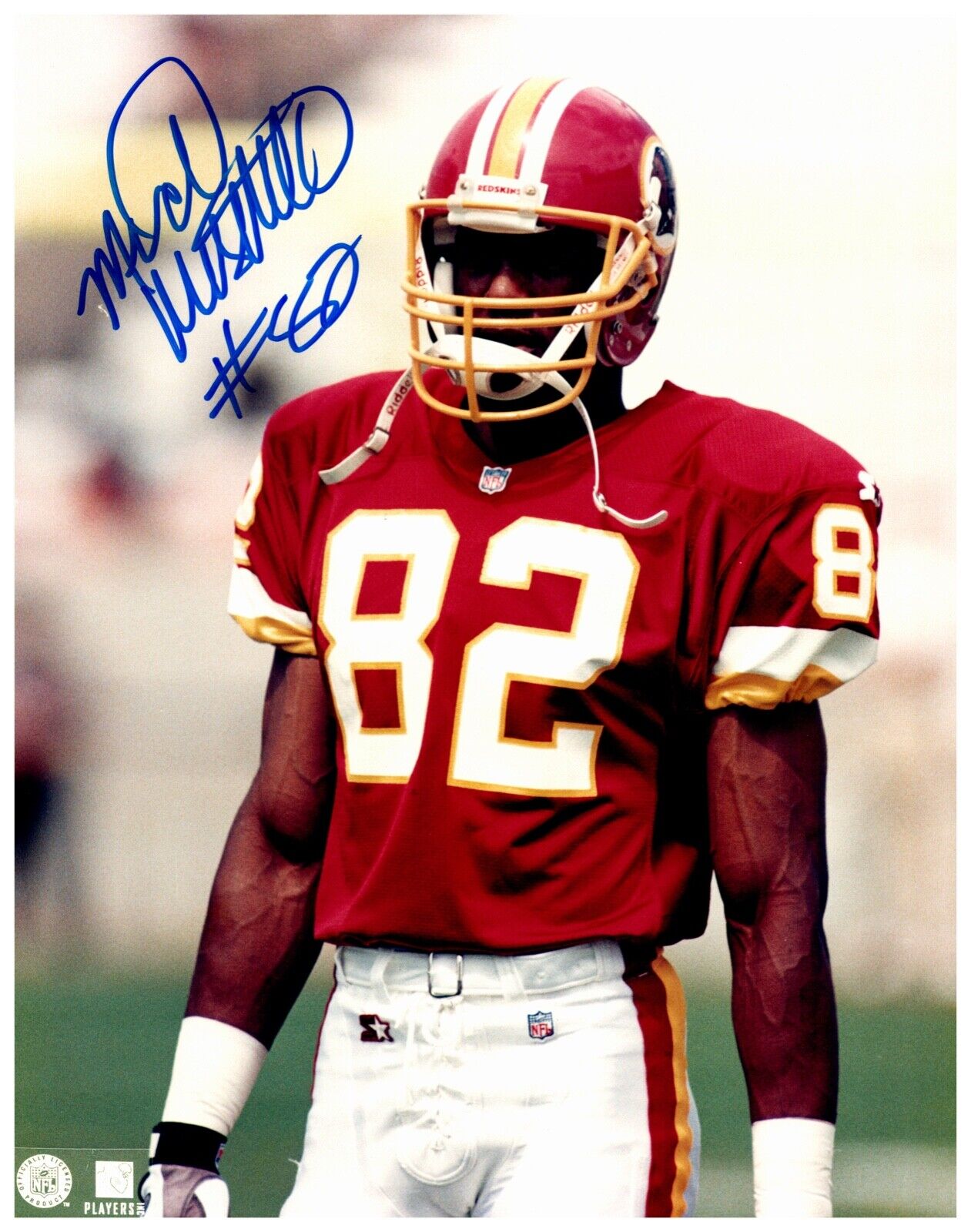 Michael Westbrook Washington Redskins Autographed 8x10 NFL Sports Photo W/COA