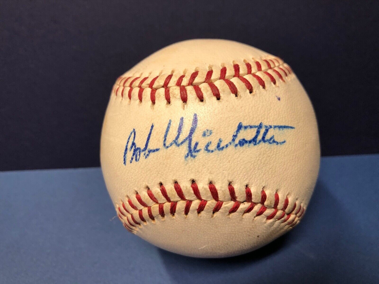 Mickey Bob Micelotta autographed signed Cronin Baseball RARE