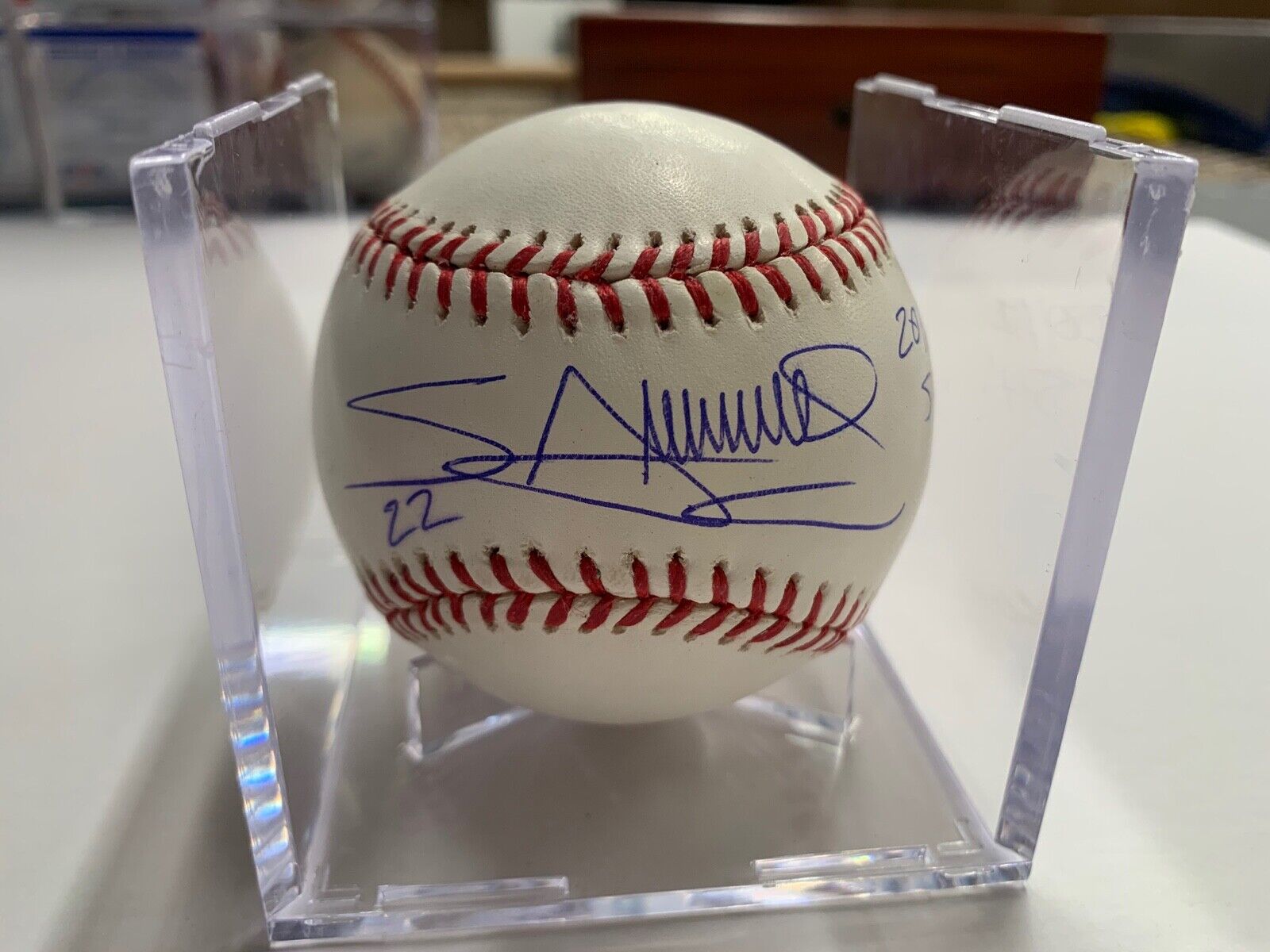 Miguel Sano Twins Autographed Rawlings Baseball PSA Certified AI48986 MLB