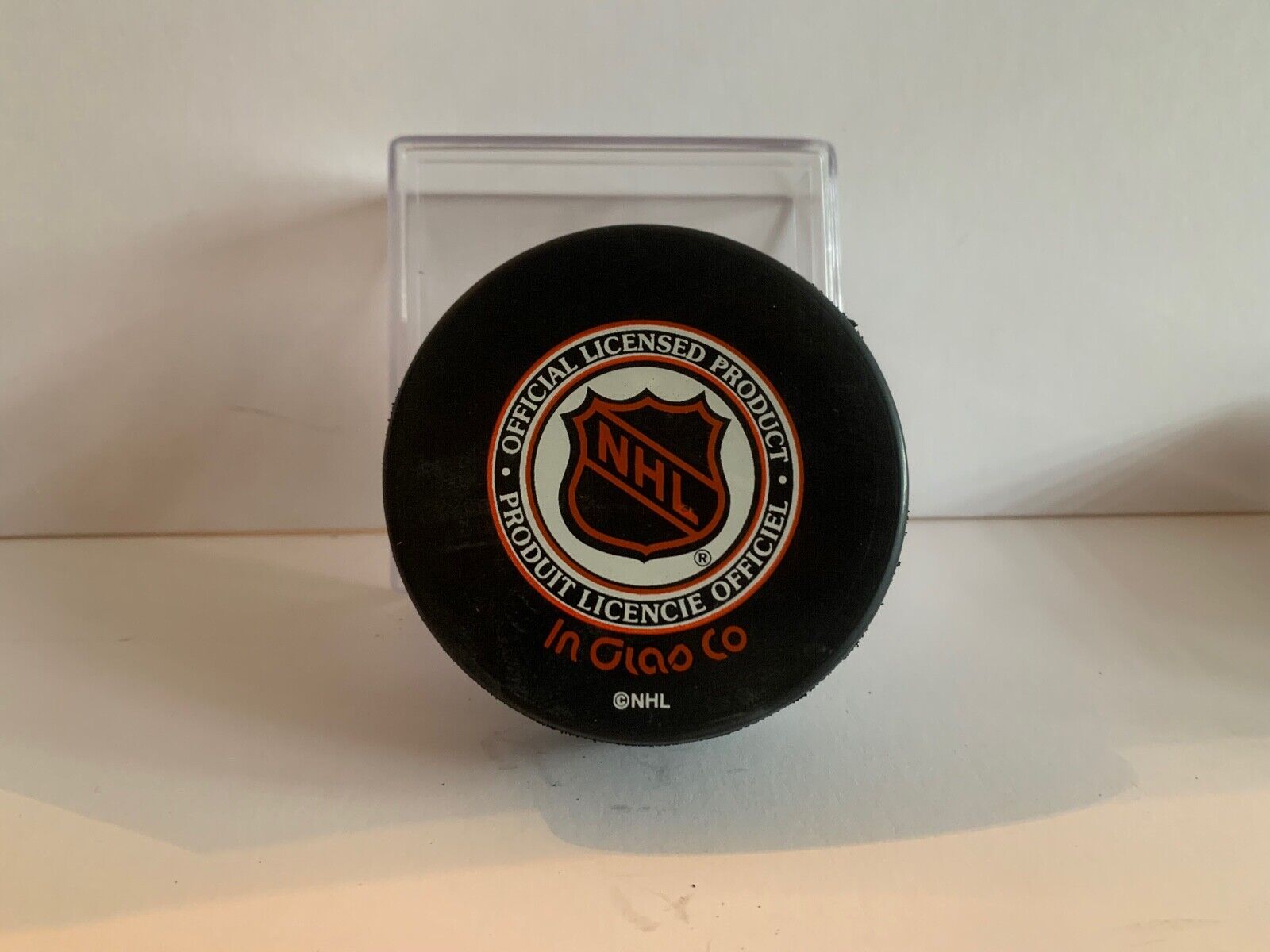 Mike Keane New York Rangers Autographed Official NHL Hockey Puck Team Logo