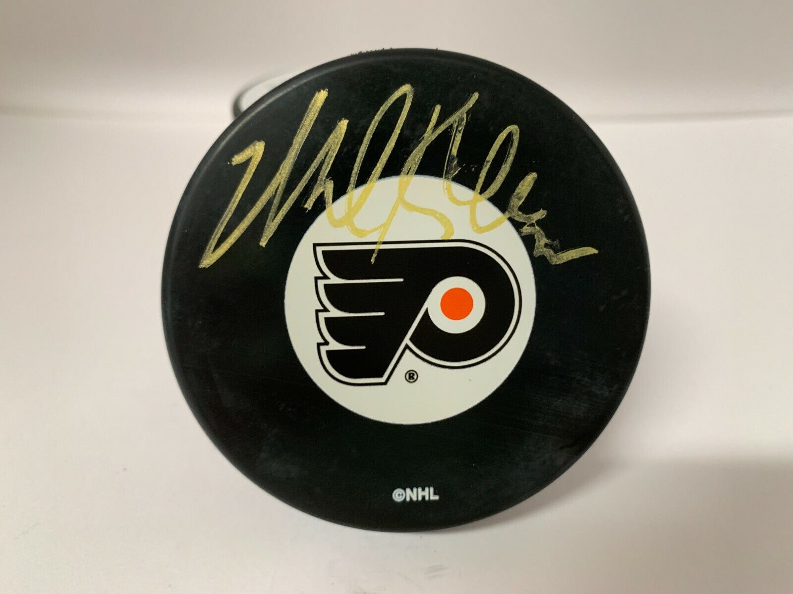 Mike Knuble Autographed Signed Philadelphia Flyers NHL Licensed Puck ASCF COA