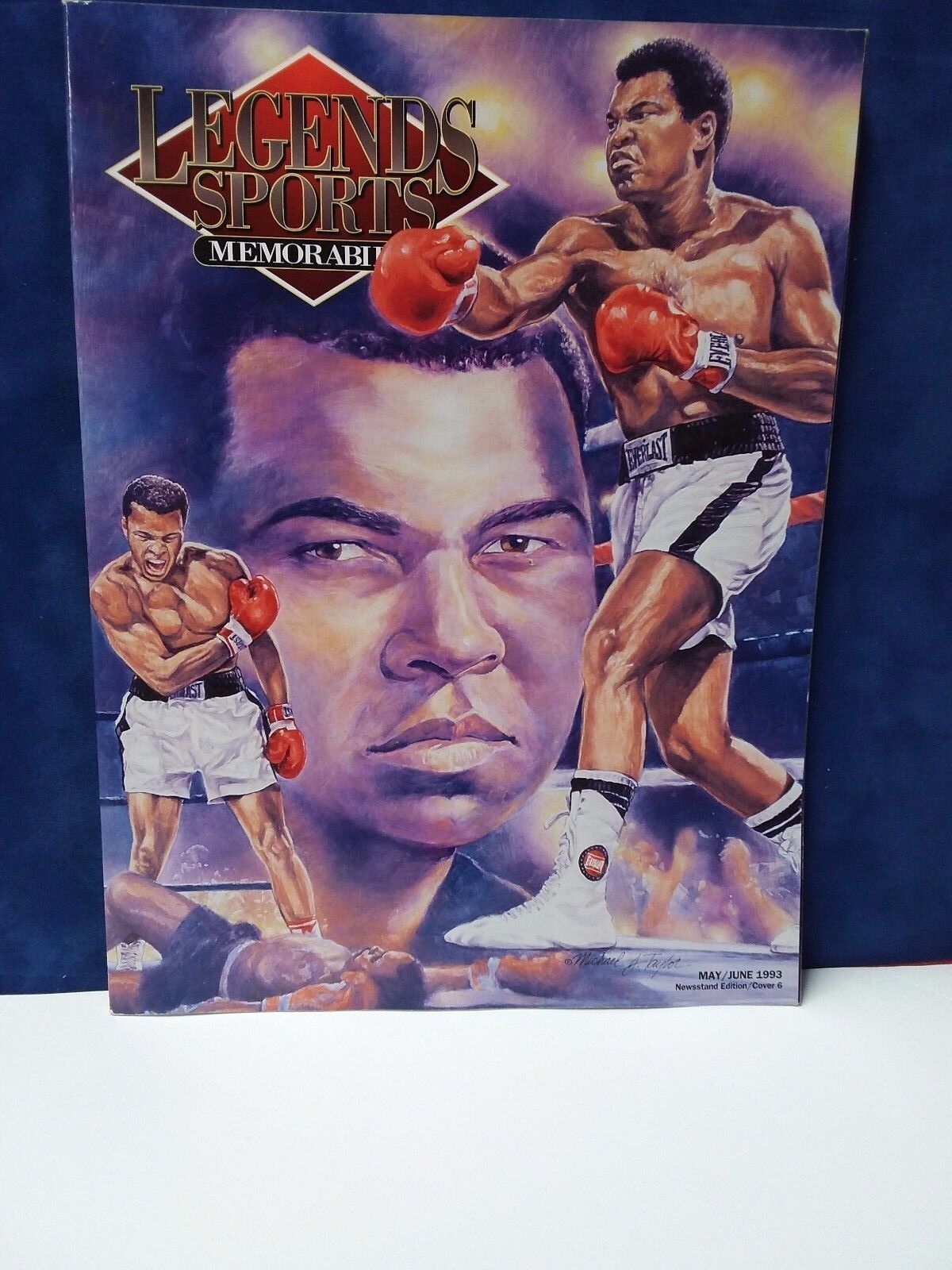 Muhammad Ali 1993 Legends Sports Memorabilia Magazine May/June