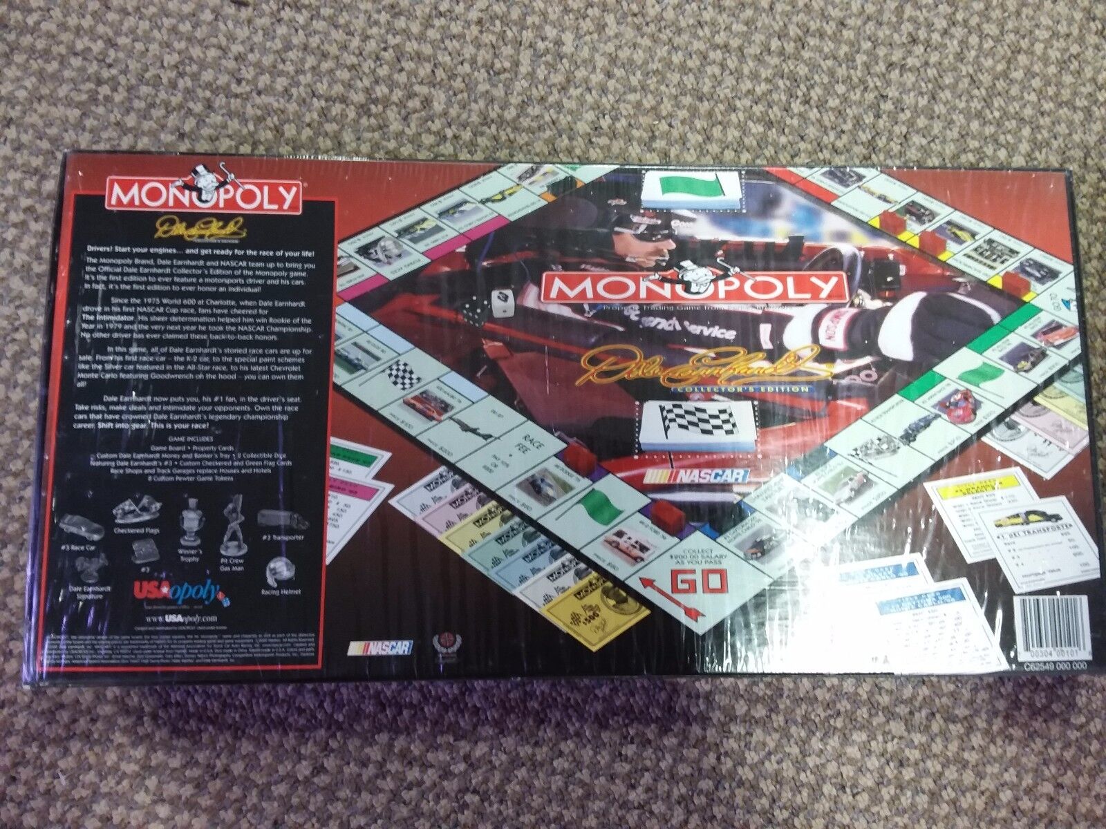 NEW Sealed DALE EARNHARDT Monopoly Board Game Collector's Edition NIB