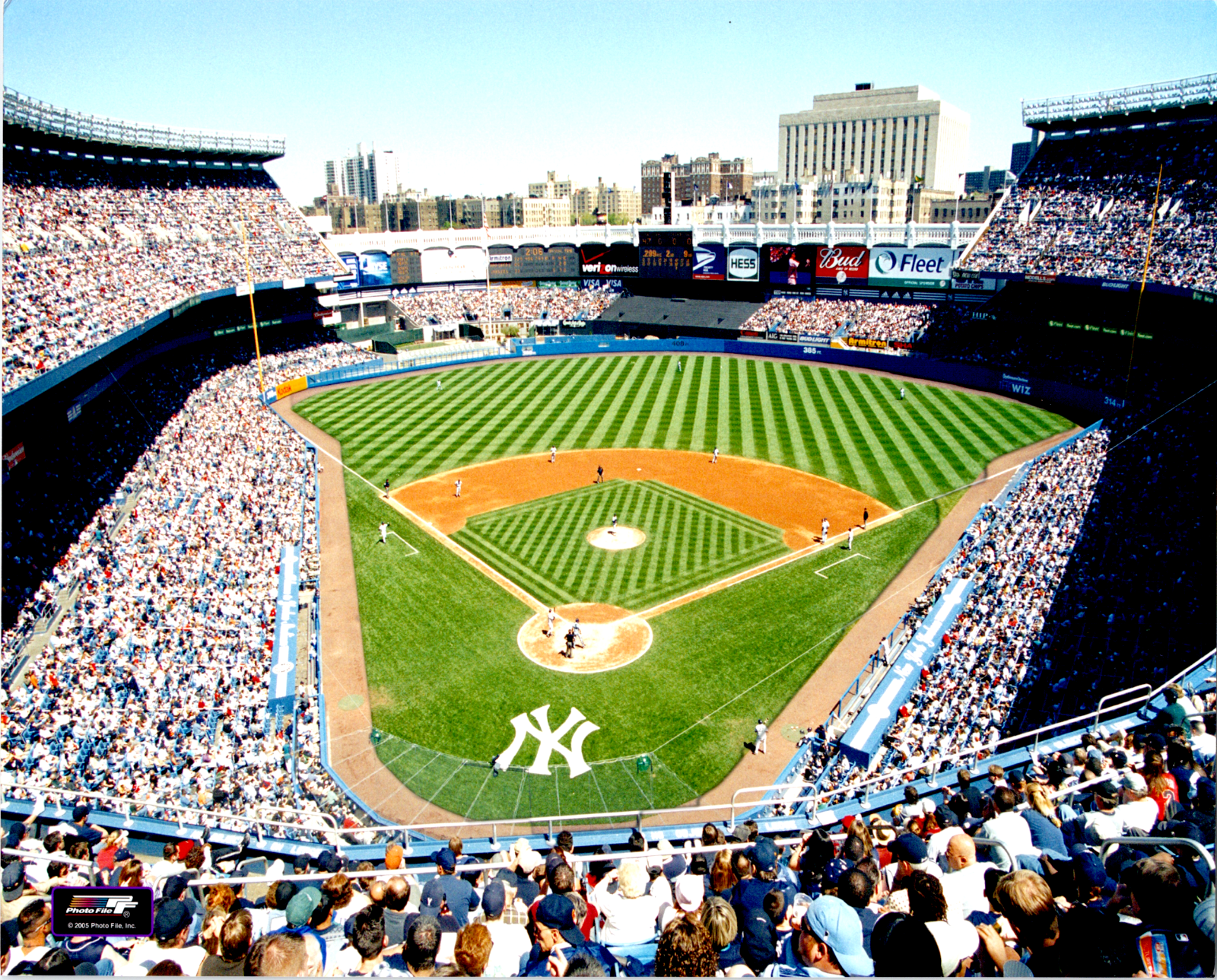 New York Yankees 2005 Stadium Shot 8x10 Color Photo Unsigned