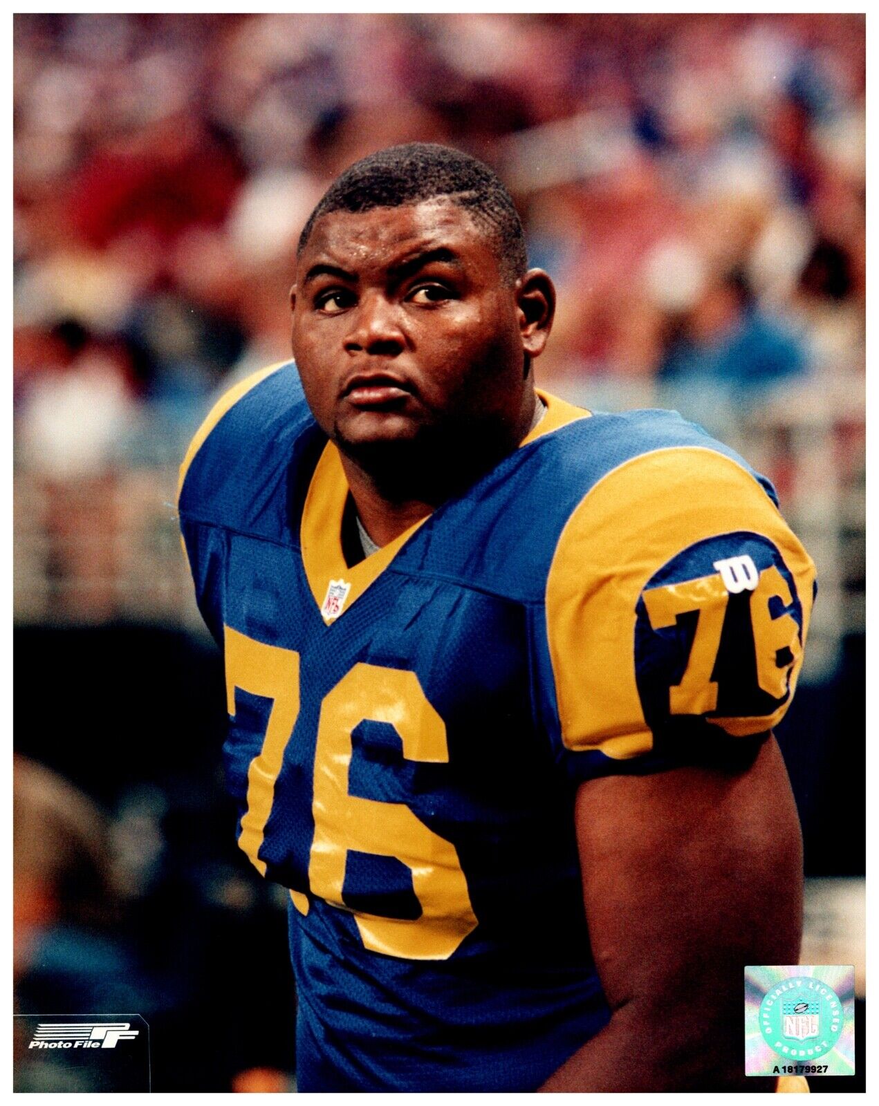 Orlando Pace St. Louis Rams  Photofile Unsigned 8x10  NFL Sports photo