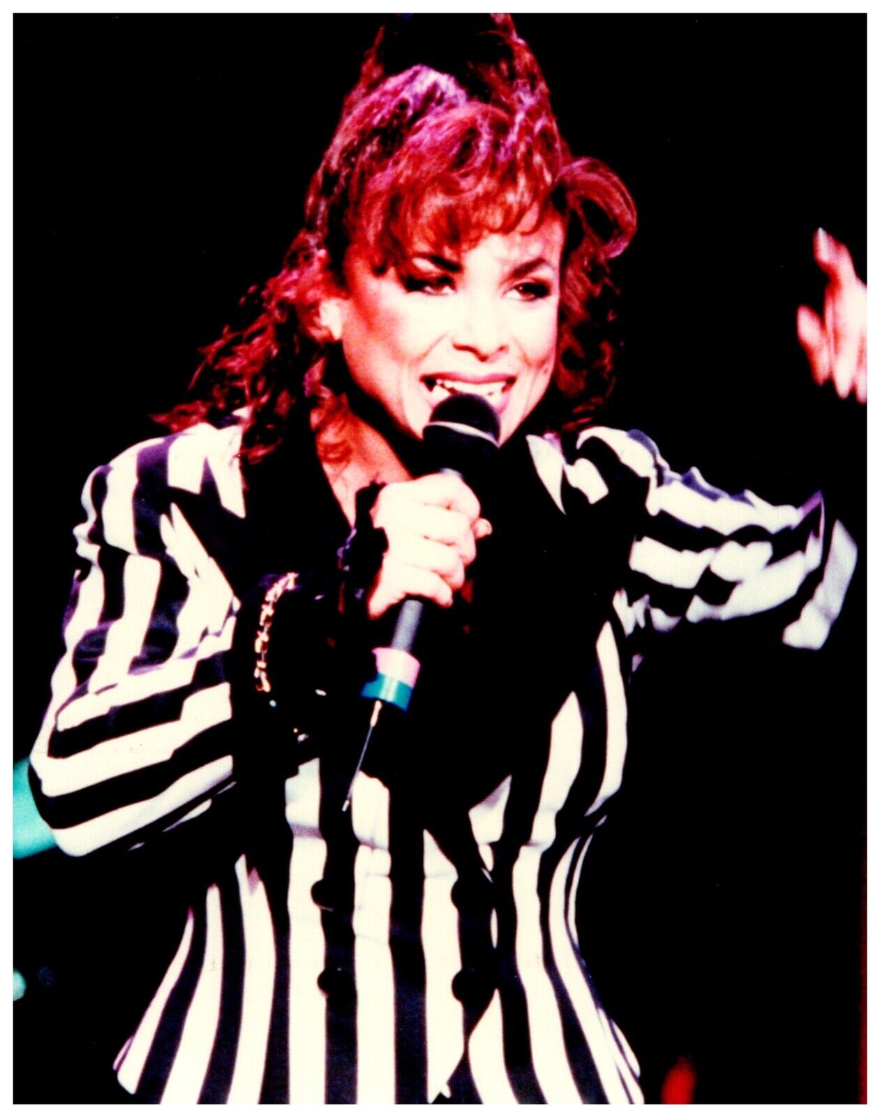 Paula Abdul Singer Entertainer Unsigned Vintage Celebrity 8x10 Color Photo C