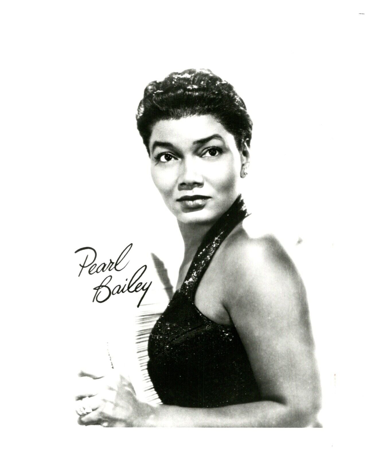 Pearl Bailey American Actress Unsigned Vintage Celebrity 8x10 B&W Photo