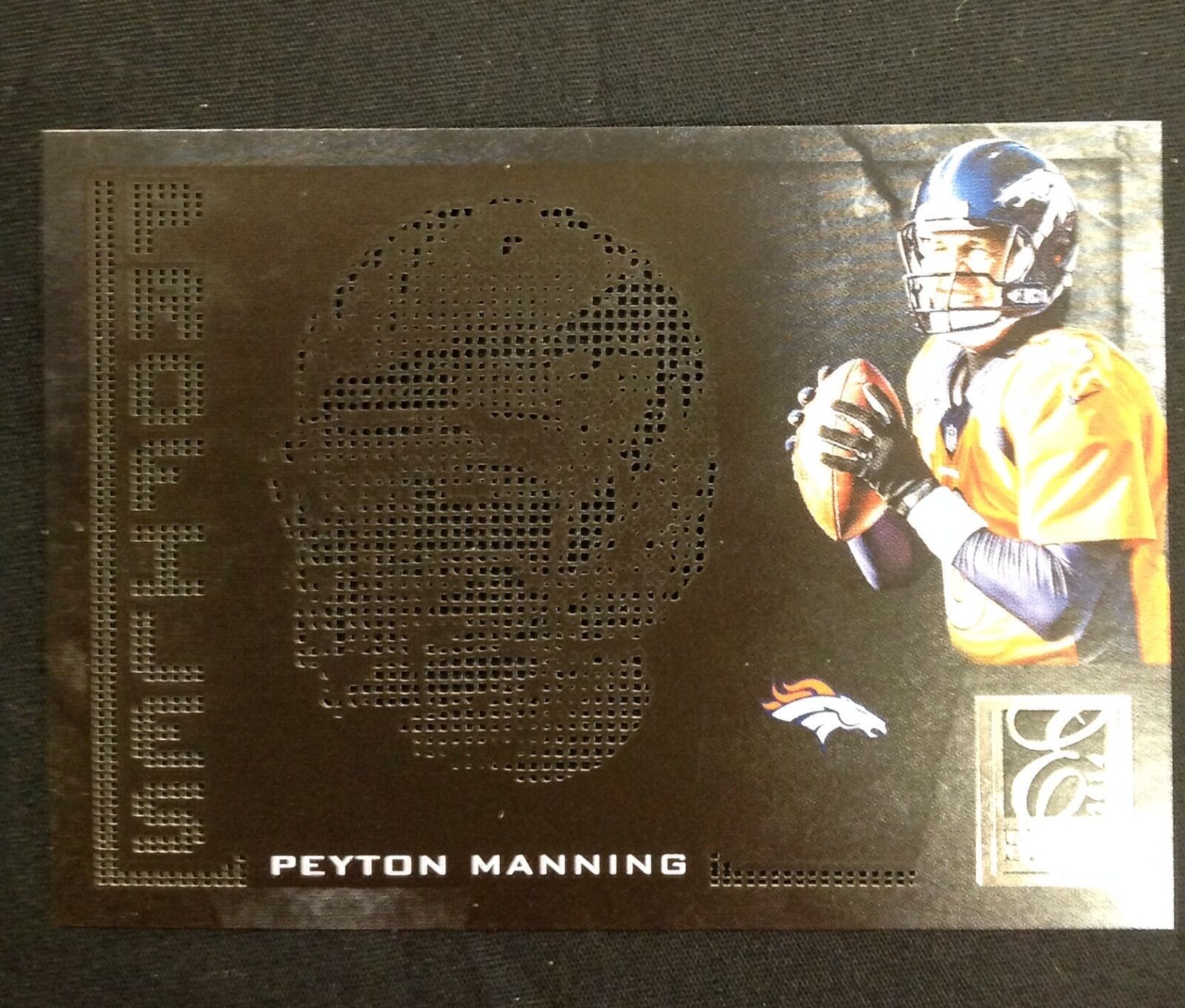Peyton Manning 2014 Pannini Elite Profiles card broncos 2