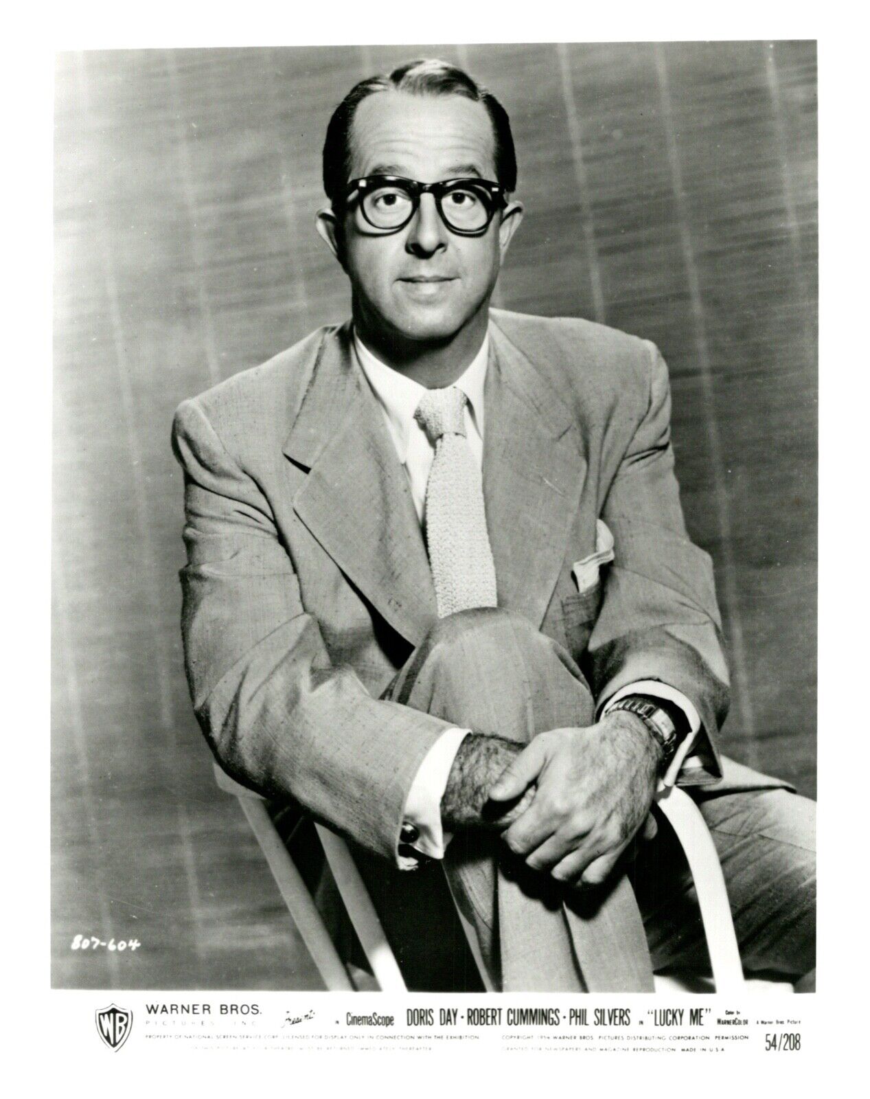 Phil Silvers American Entertainer Unsigned Vintage Celebrity 8x10 B&W Photo