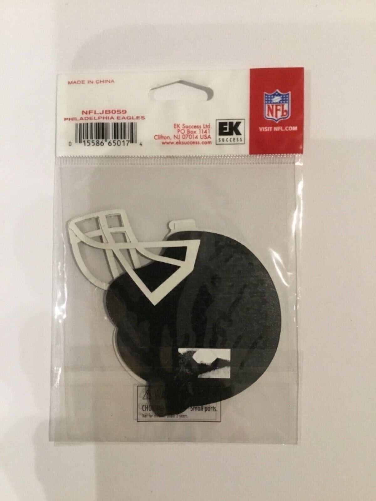 Philadelphia Eagles Helmet Sticker 3.5x3 Inch EK Success NIP Old Stock
