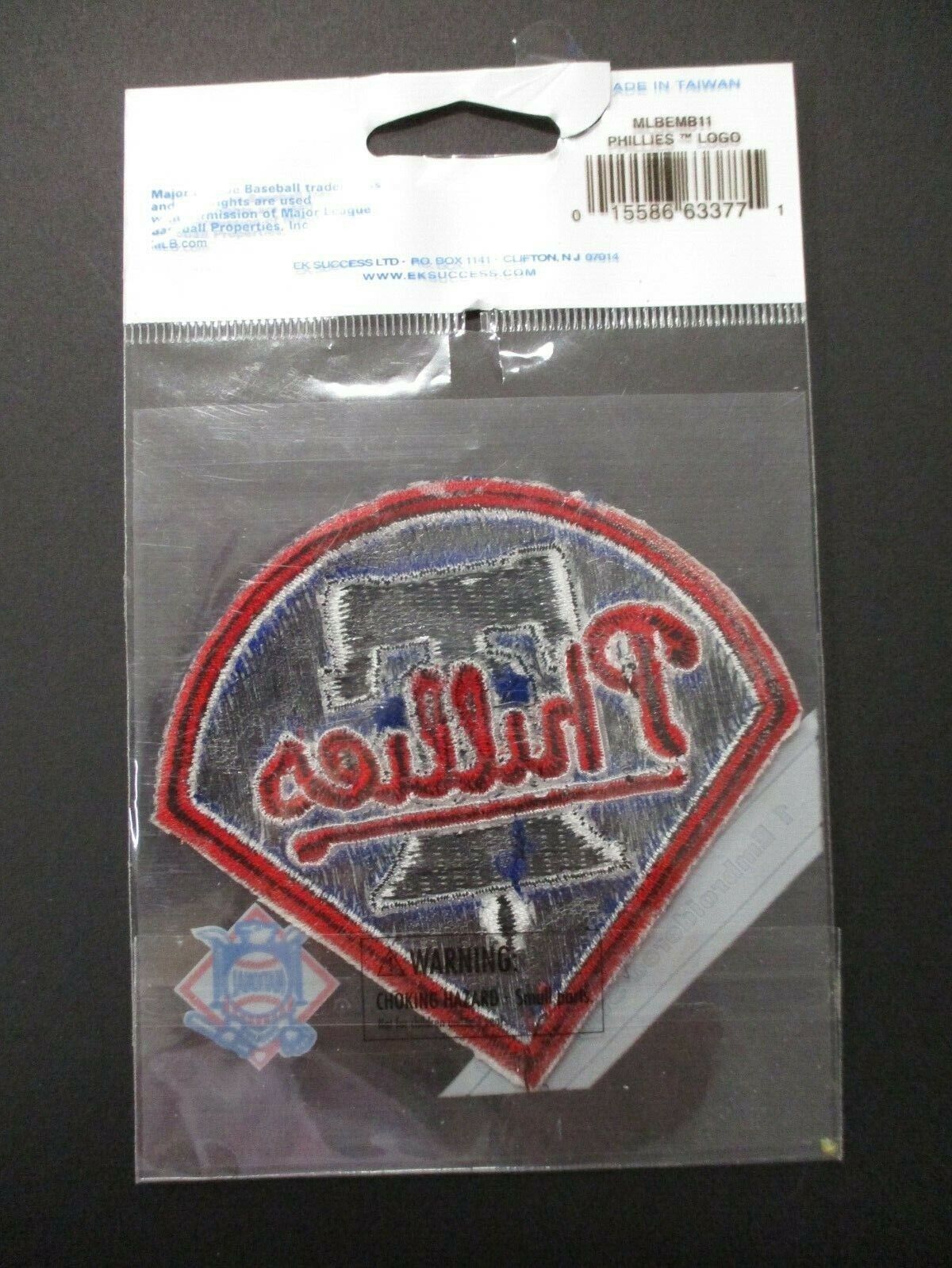 Philadelphia Phillies patch size 3.25 x 3.25 inches in excellent condition