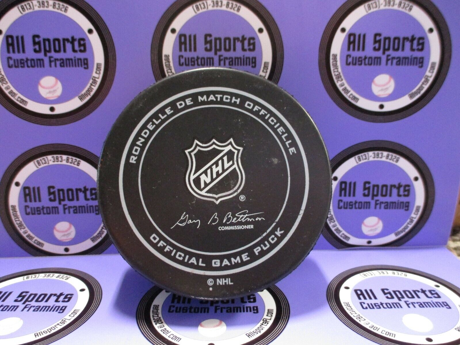 Pittsburgh Penguins 50th Anniversary Official Game Puck 1967 - 2017 NHL