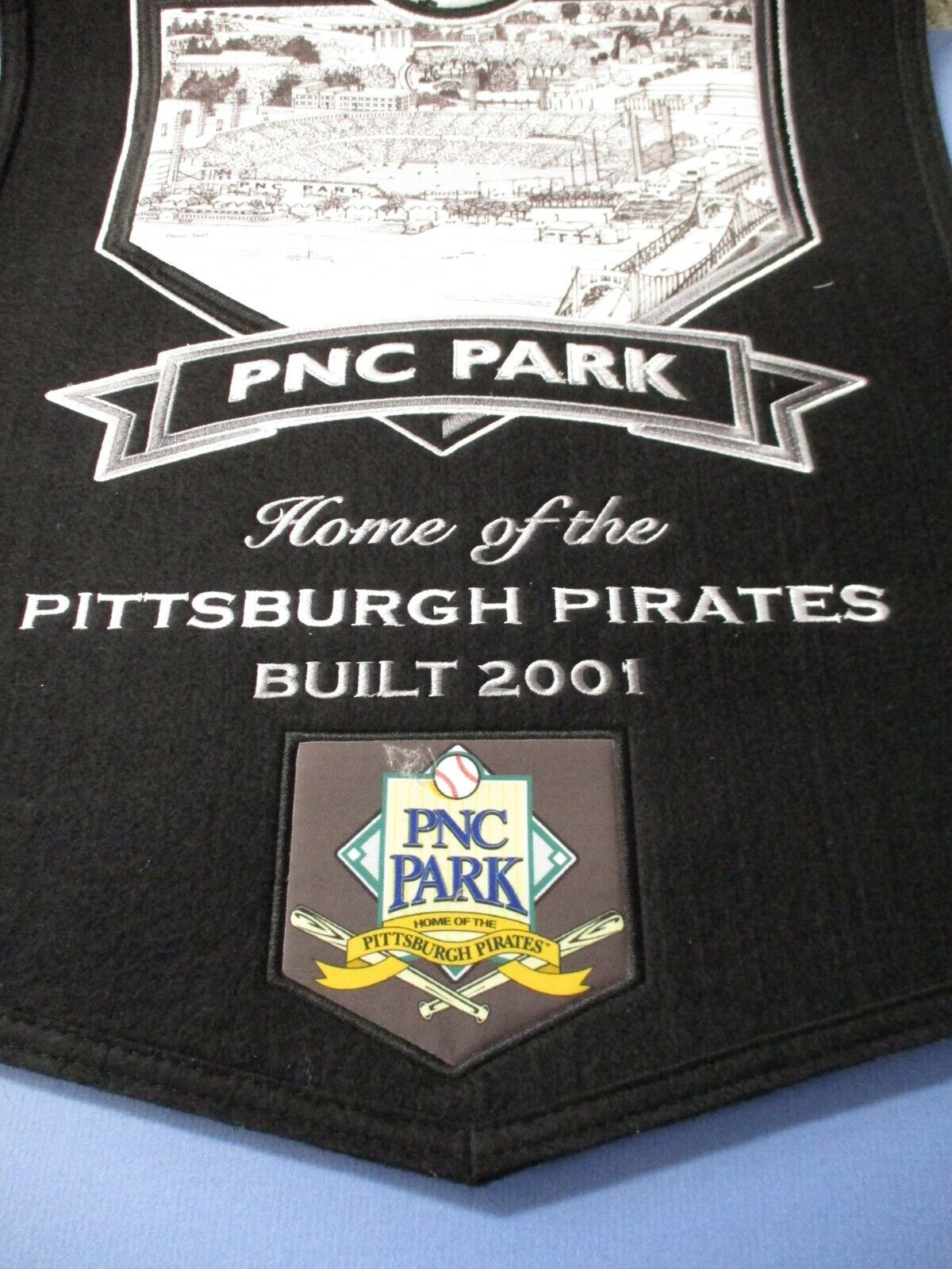 Pittsburgh Pirates PNC Park Winning Streak Embroidered Stadium Banner Wool