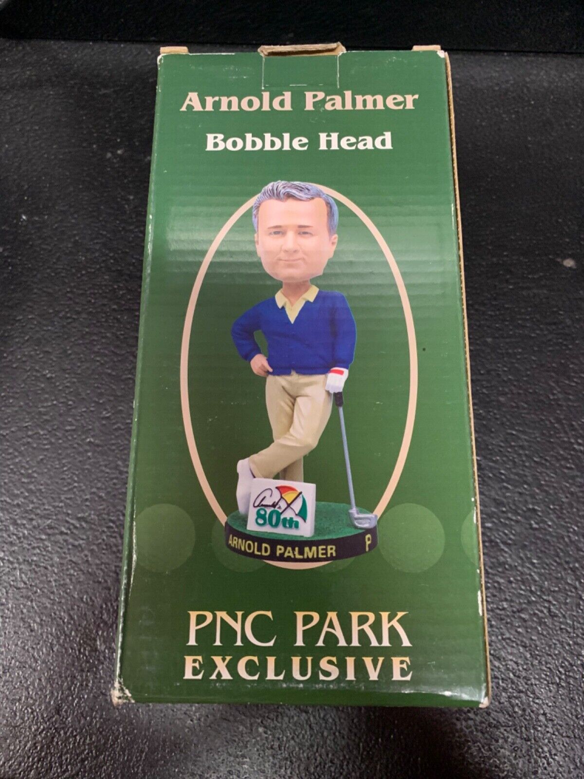 PNC Park Exclusive Arnold Palmer Bobble Head 80th