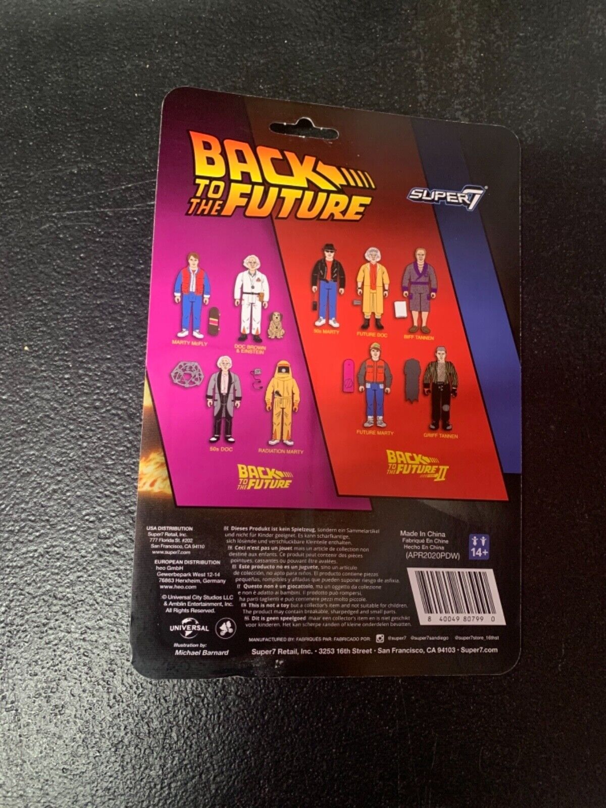 ReAction Figures Back to the Future 2 Biff Tannen Figure BTTF