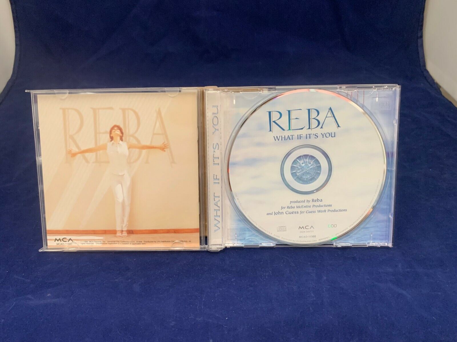 Reba Mcentire What if its you CD Album Used with Free Shipping MCA Records 1996