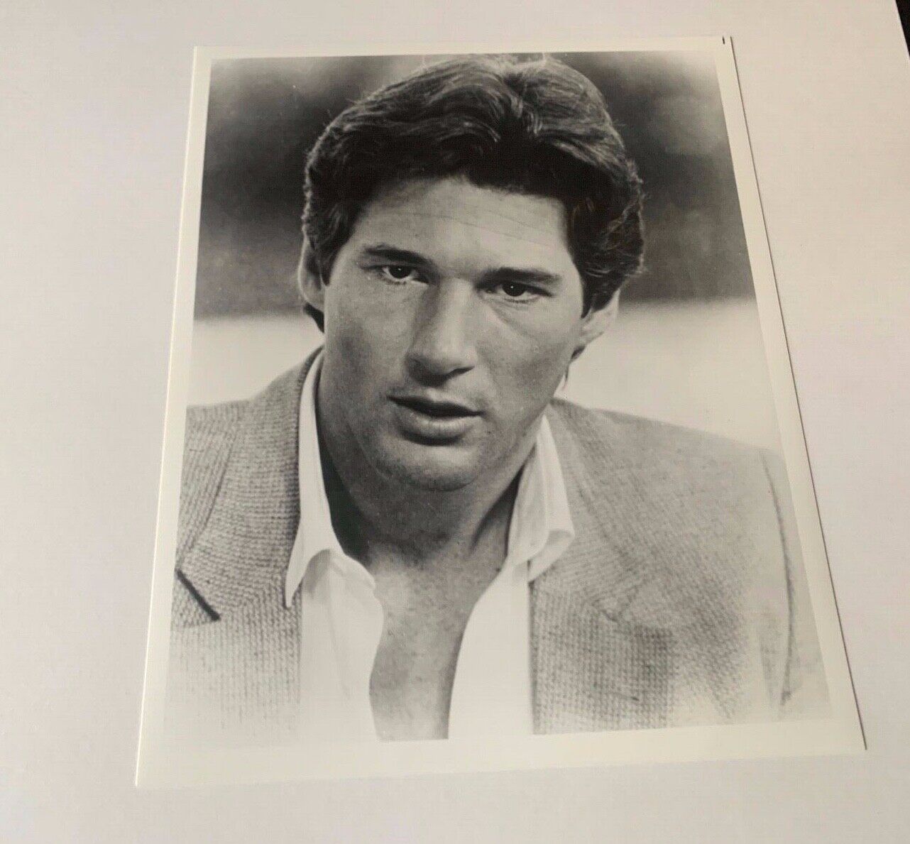 Richard Gere Unsigned Vintage Publicity 8x10 Black and White Celebrity Photo
