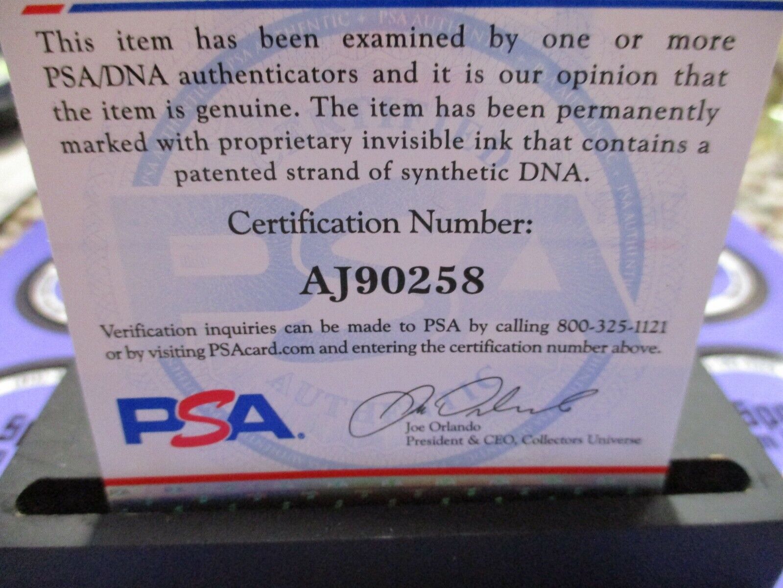 Robin Roberts  Autographed NL  Baseball PSA Certified AJ90258