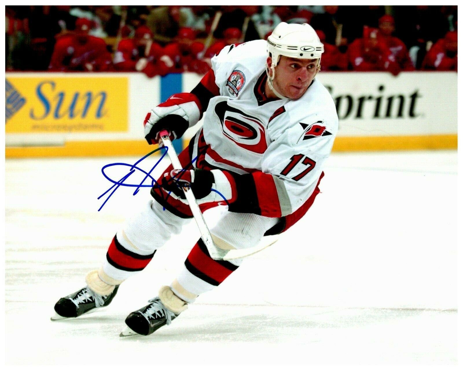 Rod Brind'Amour Carolina Hurricanes Stanley Cup Autographed 8x10 Color Photo A