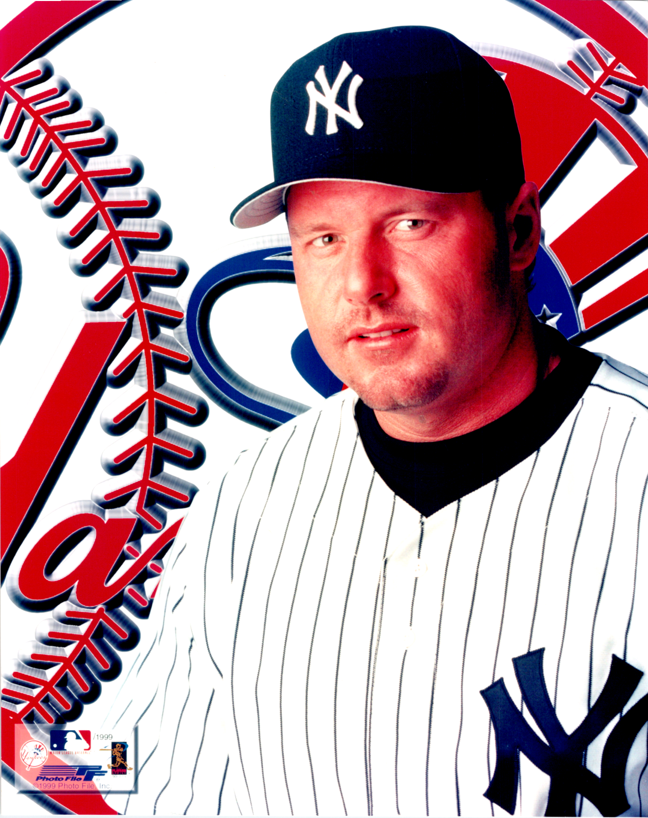 Roger Clemens New York Yankees 8x10 Color Photo Unsigned