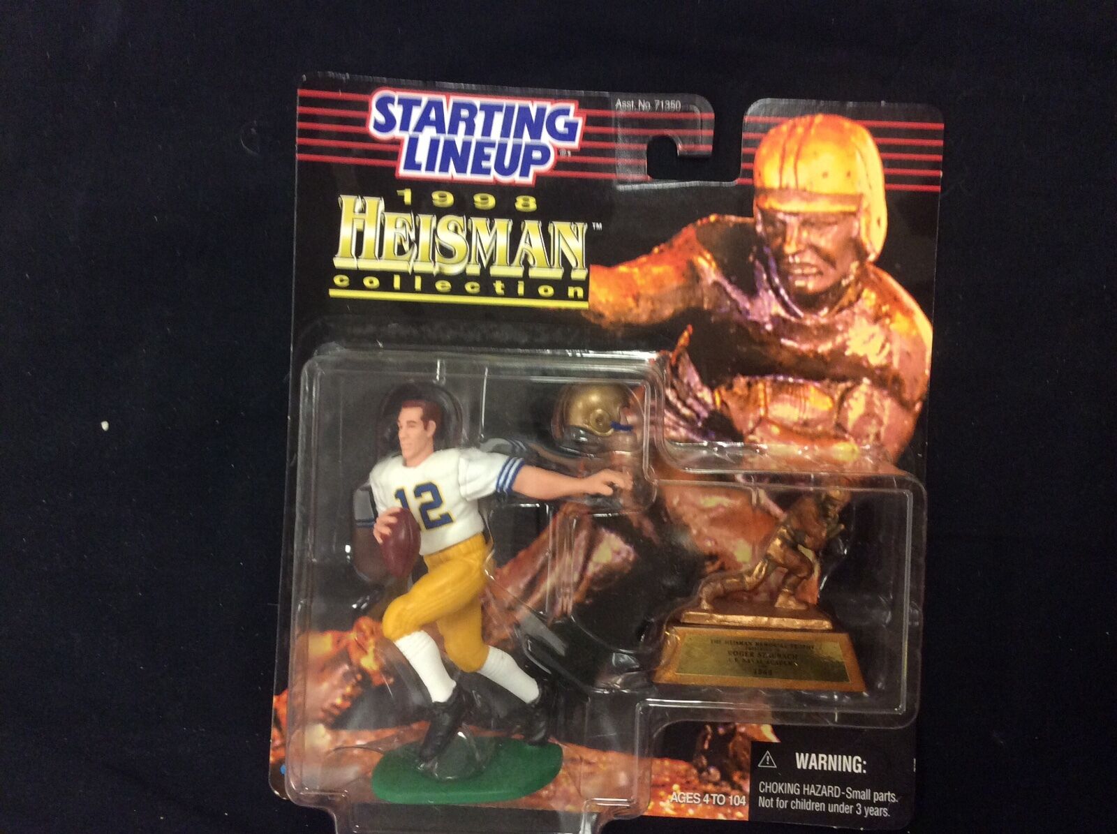 Roger Staubach 1998 Starting Lineup Heisman Collection in package with card SLU