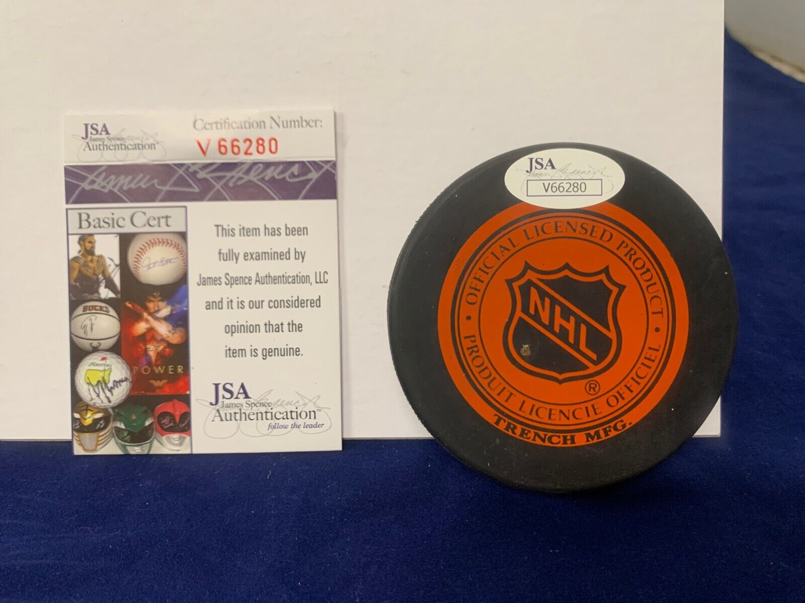 Ron Francis Autographed Signed Official Licensed NHL Hockey Puck with JSA COA