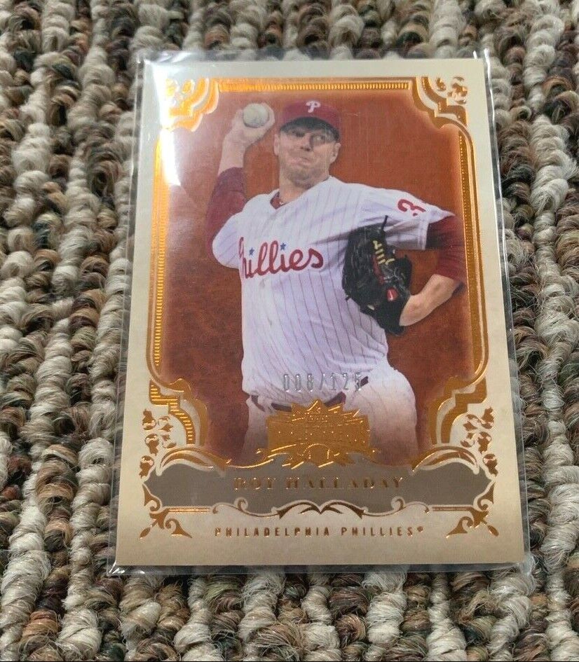 Roy Halladay 2013 Topps Triple Thread Bronze 8/125 made in NM to Mt Condition