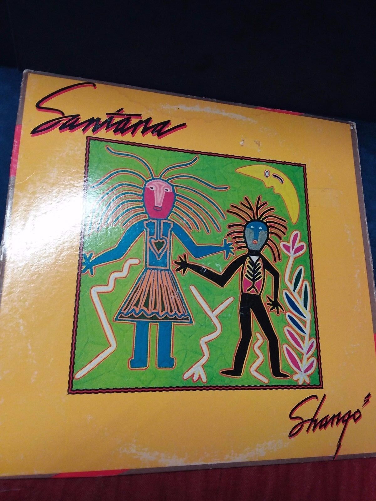 SANTANA Shango Vinyl LP 33 Rock Record Album  USED