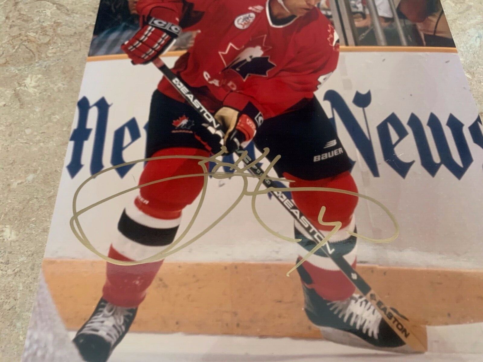 Scott Stevens Team Canada Autographed 8x10 Hockey Photo JSA COA HH75201