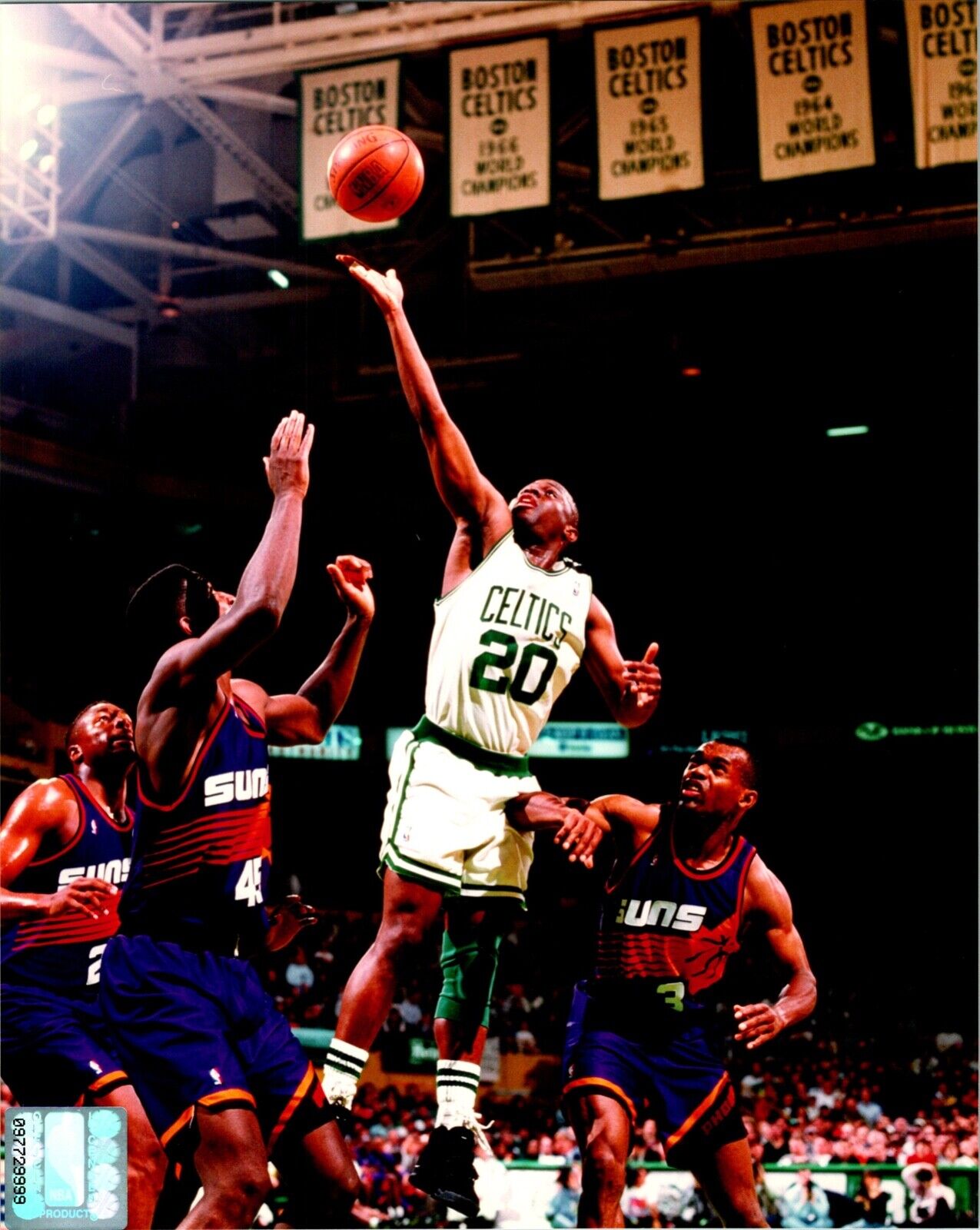 Sherman Douglas Boston Celtics NBA Sports 8x10 Color Photo with NBA Hologram