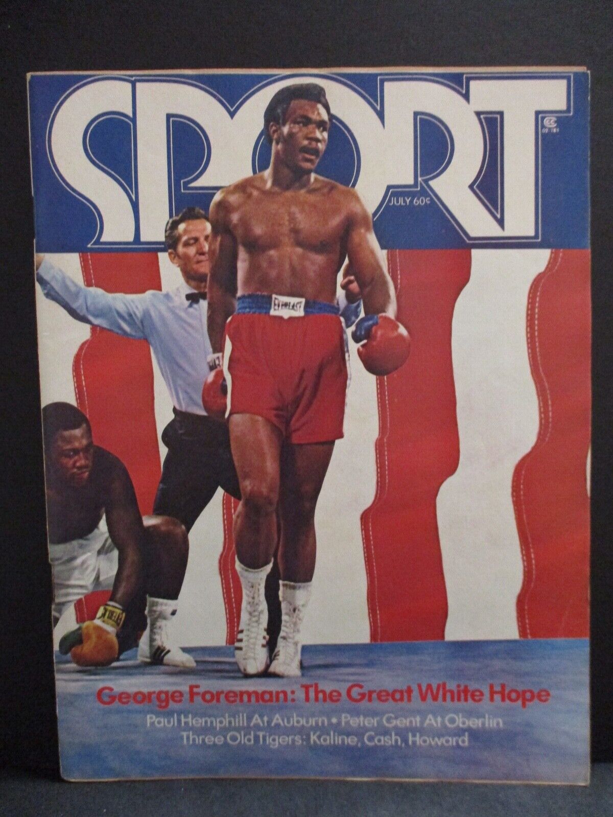 Sport Official Magazine July 1973 Vol. 56 No.1 George Foreman No Label VG