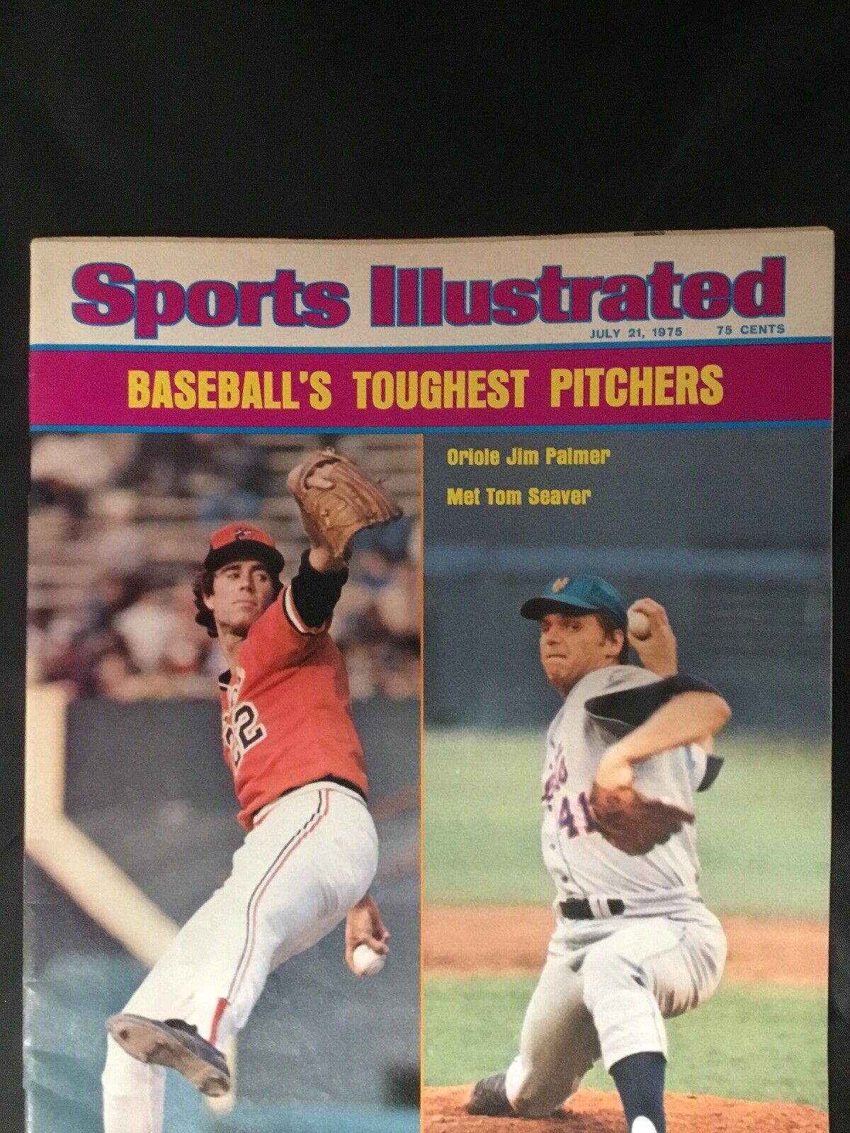 Sports Illustrated Magazine July 21 1975 Tom Seaver Jim Palmer Baseball