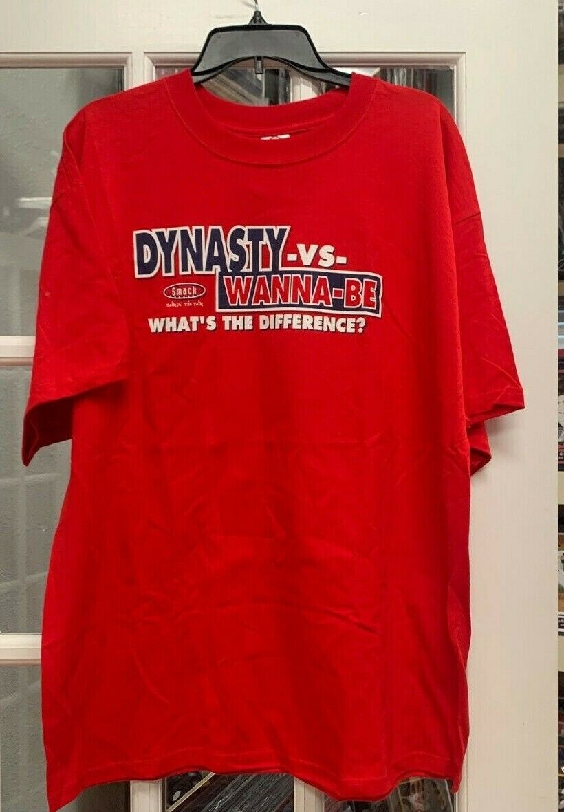 St Louis Cardinals Dynasty vs. Wanna Be Tshirt Red XL New with Tag