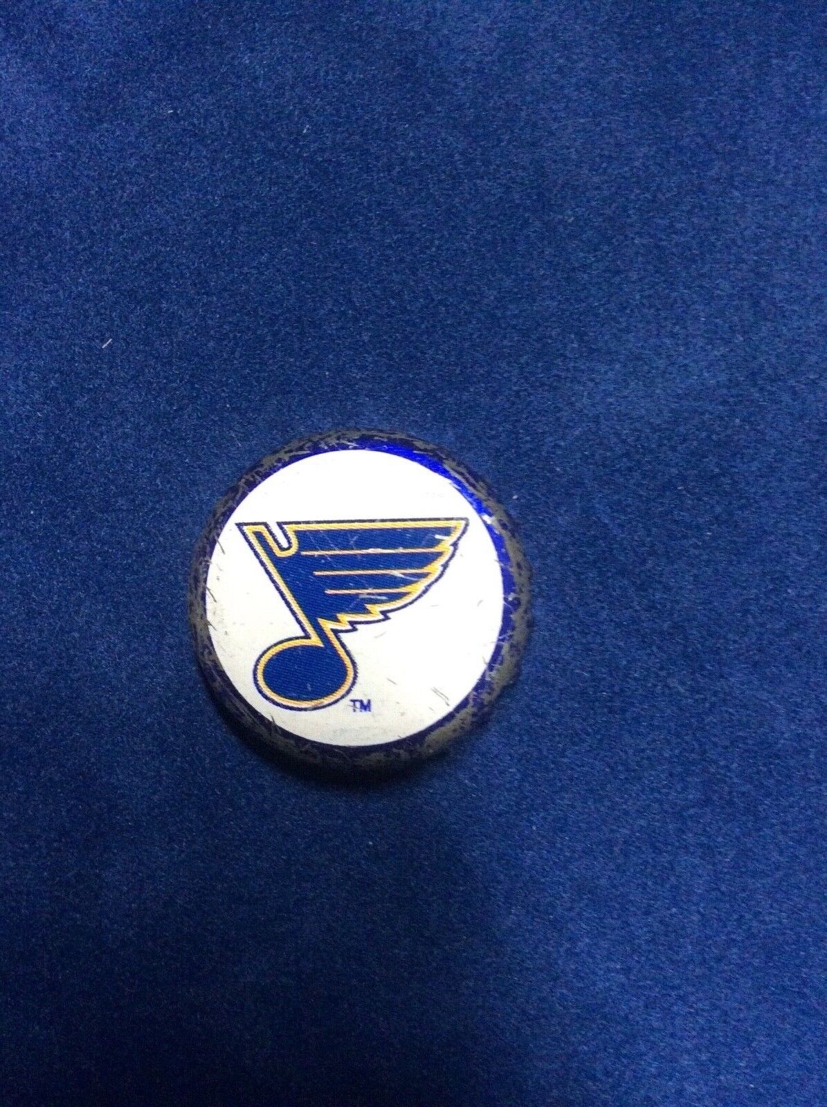 St.Louis Blue Limited Edition NHL Beer Cap Labatts Beer 2001