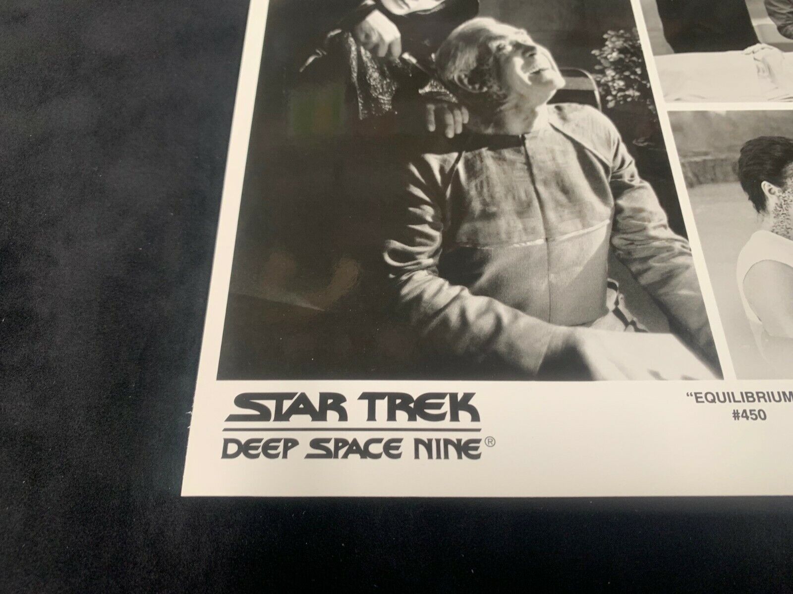 Star Trek Deep Space Nine 8x10 B&W Photo of Equilibrium 450