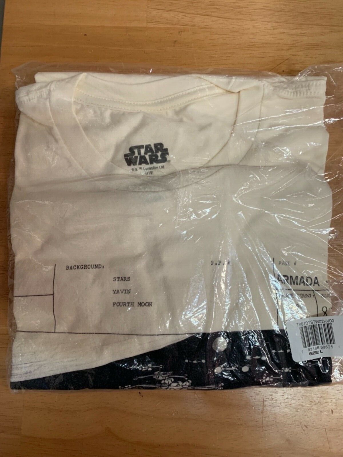 Star Wars Celebration Chicago Heroes & Villains Booth Large T-Shirt X-Wing