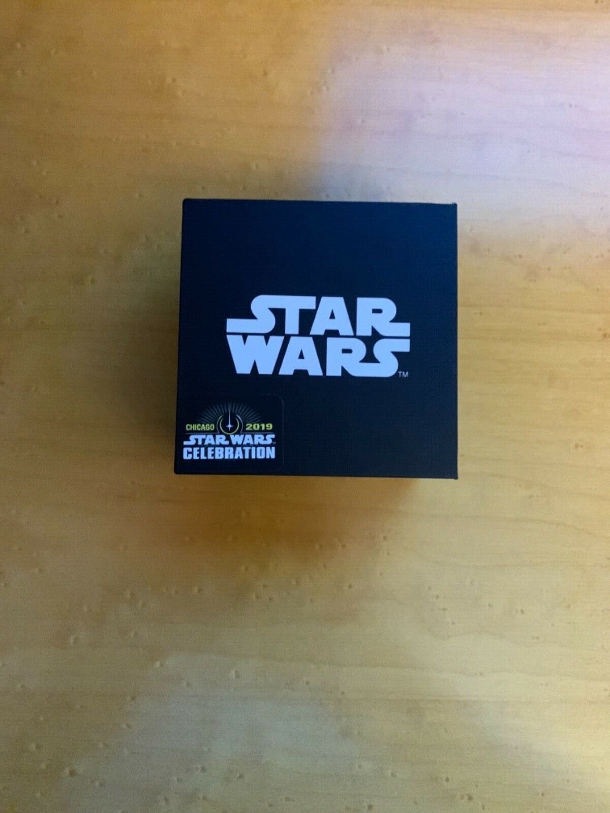 Star Wars Celebration Exclusive Limited Edition 24k Gold Plate Yavin Pin 2019 Lt