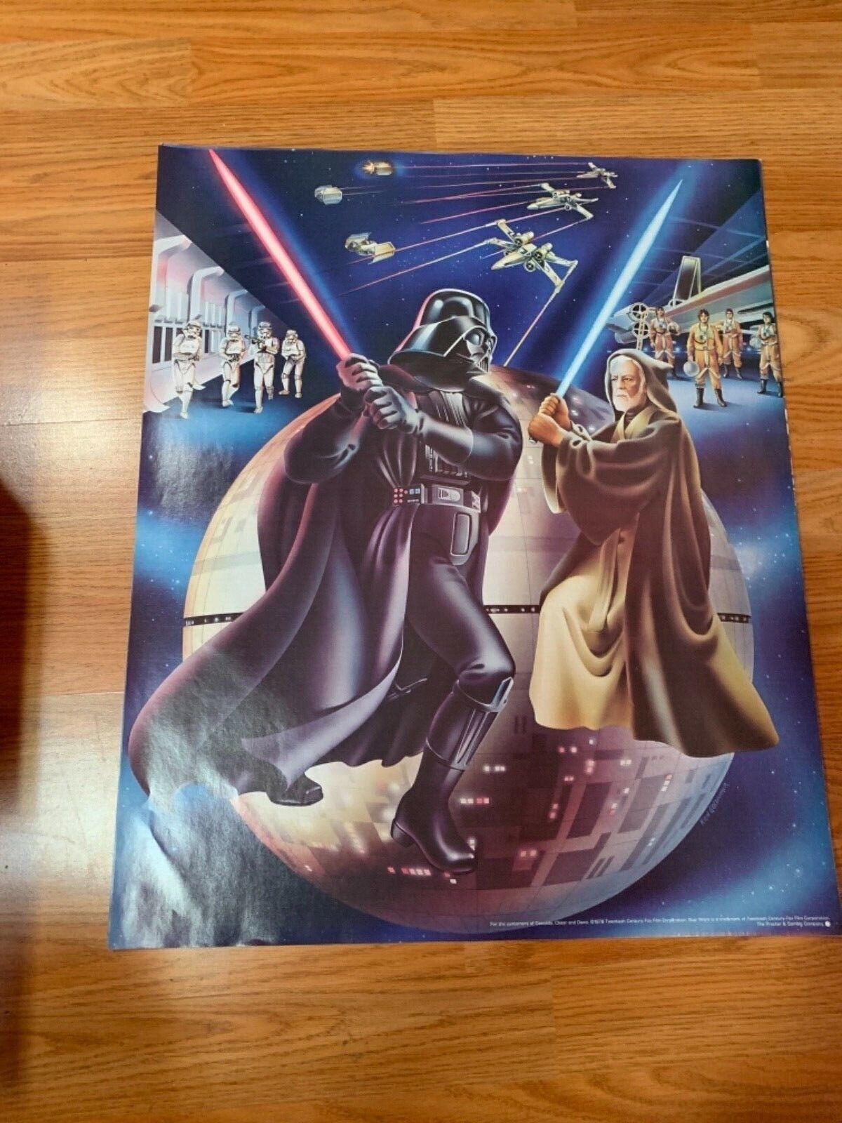Star Wars Original Proctor & Gamble Poster 1978 Set of 3 Original Posters