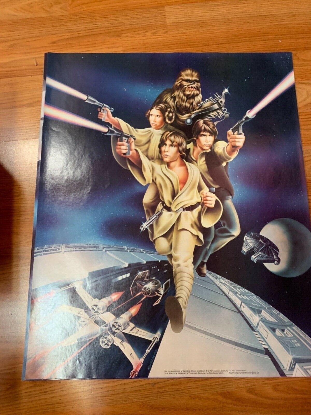 Star Wars Original Proctor & Gamble Poster 1978 Set of 3 Original Posters