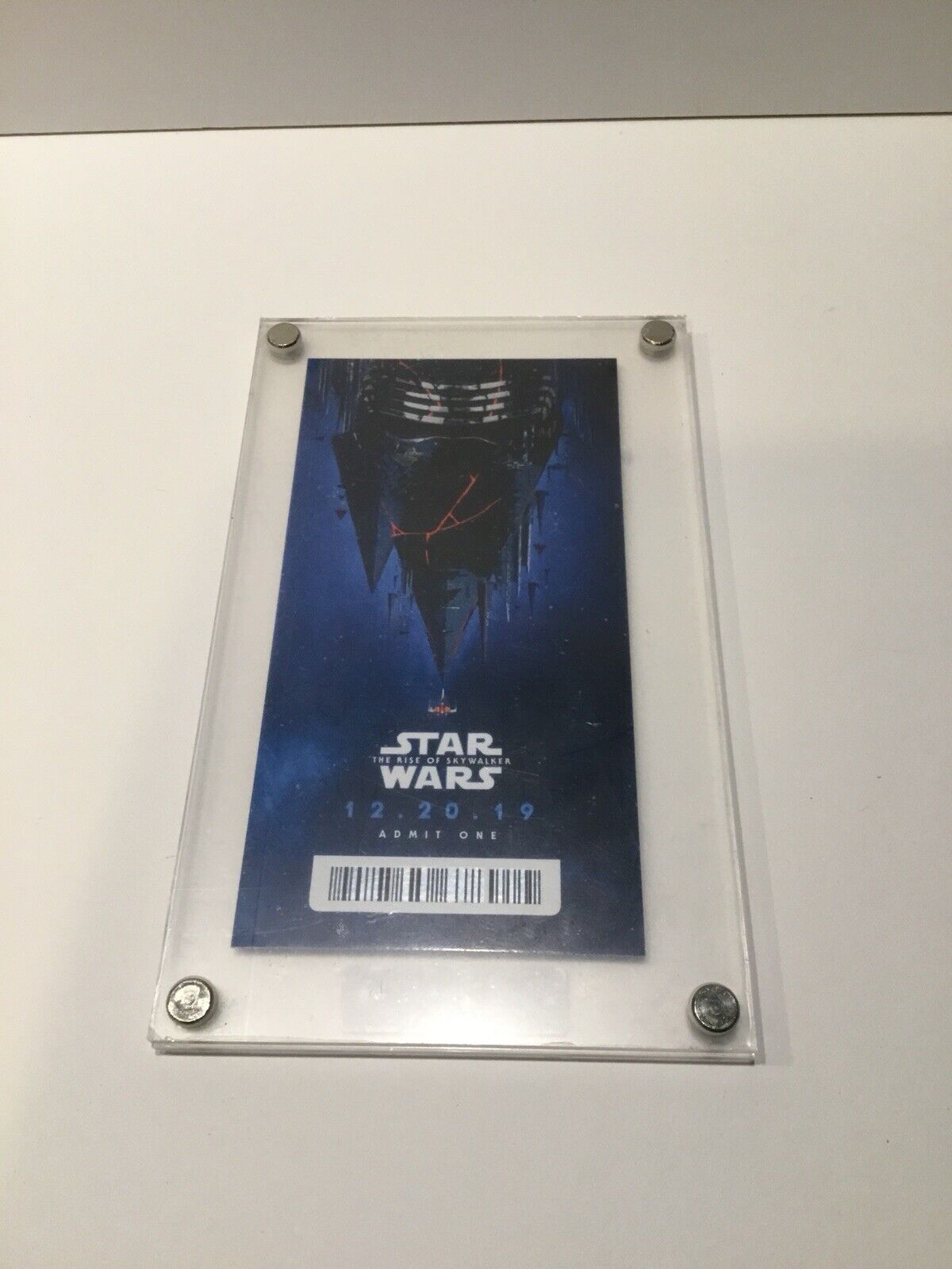 Star Wars The Rise Of Skywalker Commemorative Ticket W Holder Ltd Edition