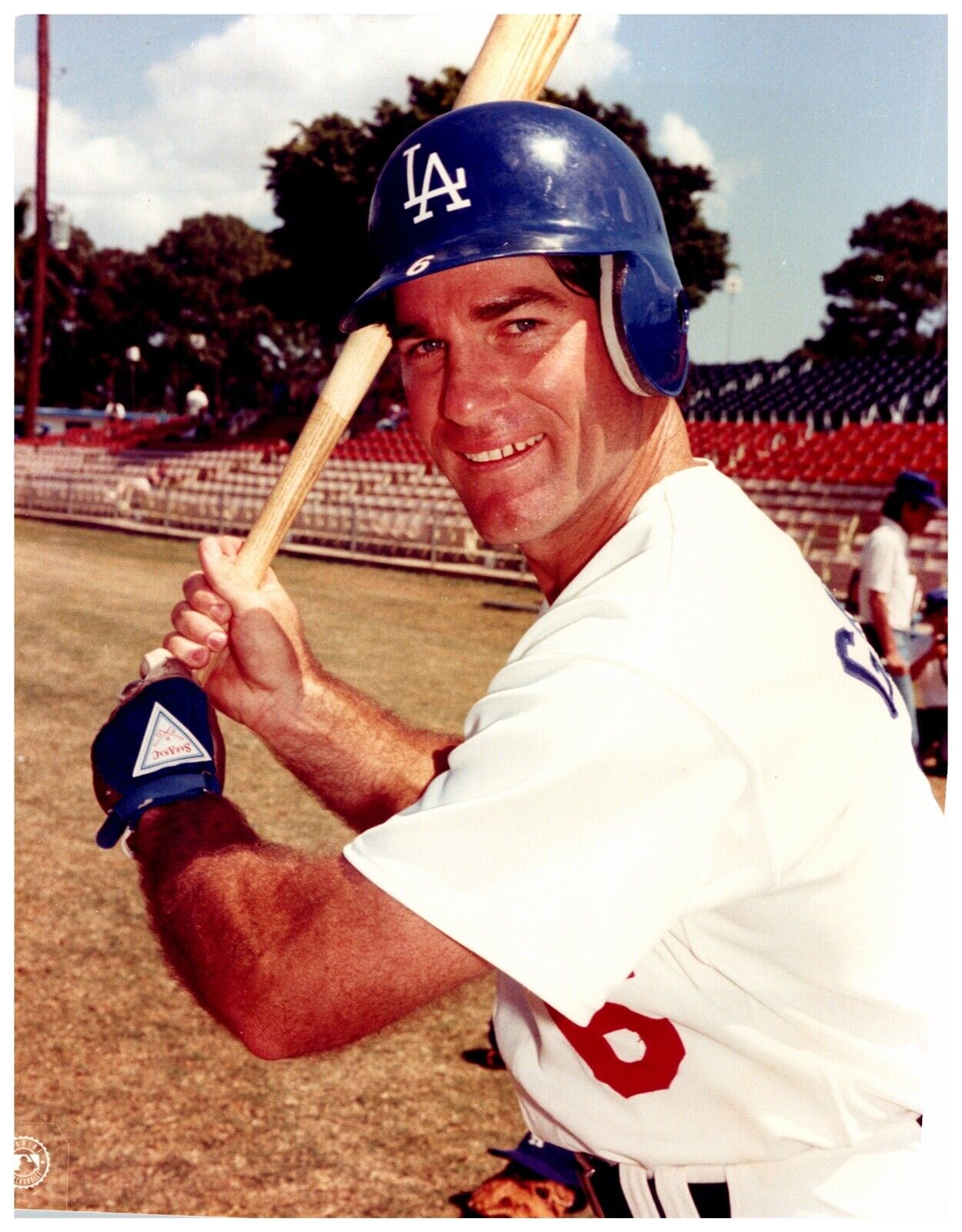 Steve Garvey Los Angeles Dodgers 8x10 Sports Photo B Unsigned