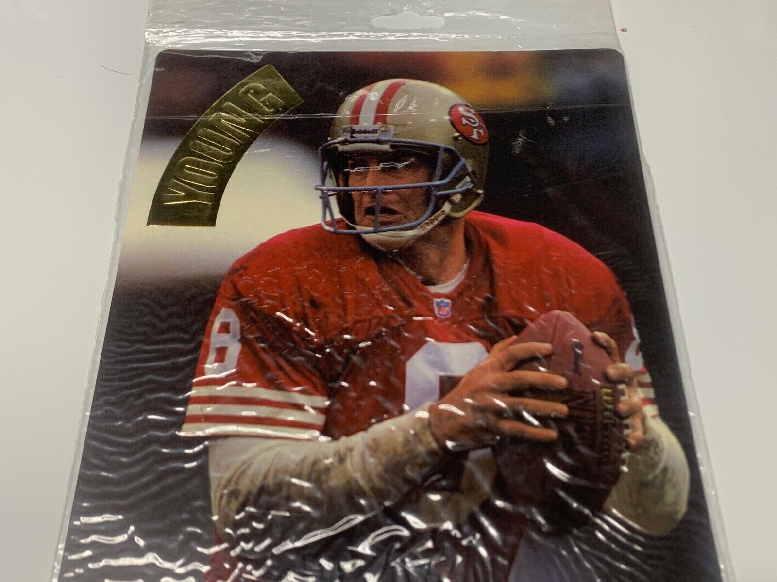 Steve Young 1994 Action Packed Mammoth Prototype USA Printed Card New in Pack