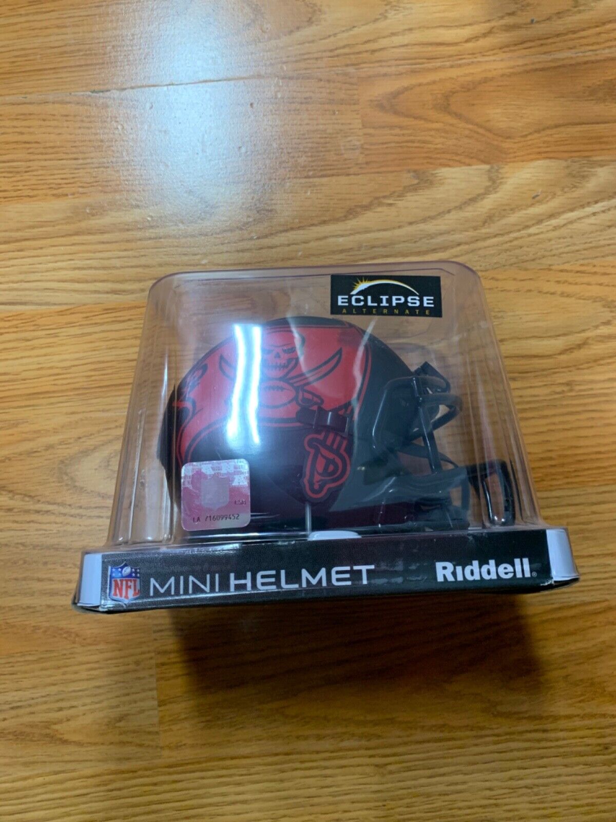 Tampa Bay Buccaneers Bucs Riddell NFL Black Eclipse Alternate Mini Helmet Rare