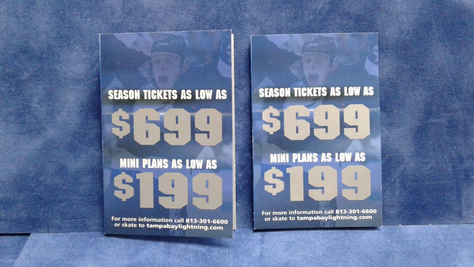 Tampa Bay Lightning  Pocket Schedule Lot of 2 05-06 2004 Stanley Cup Champions